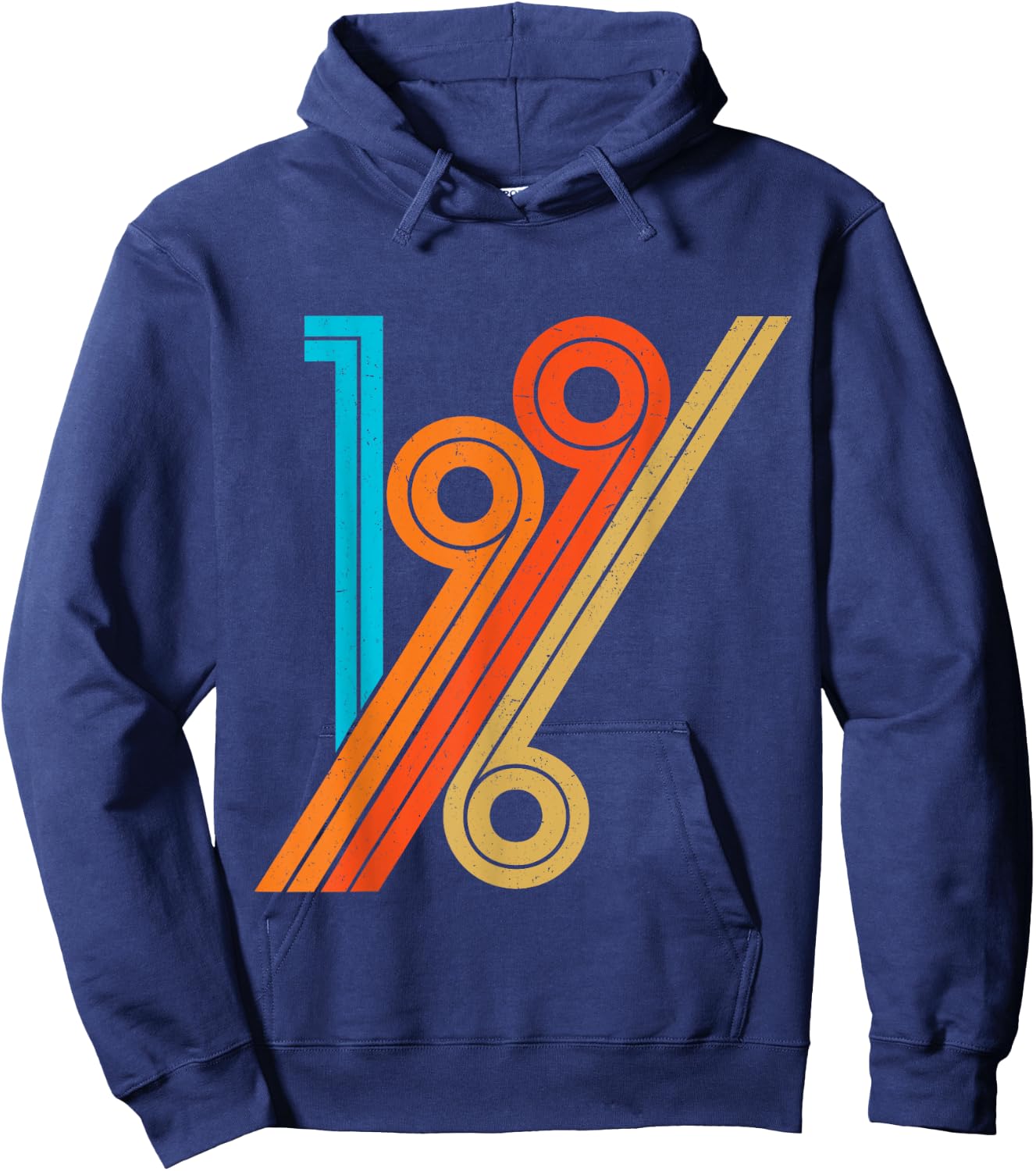Vintage Birthday Retro Style 1996 Hoodie - Hoodie | Navy