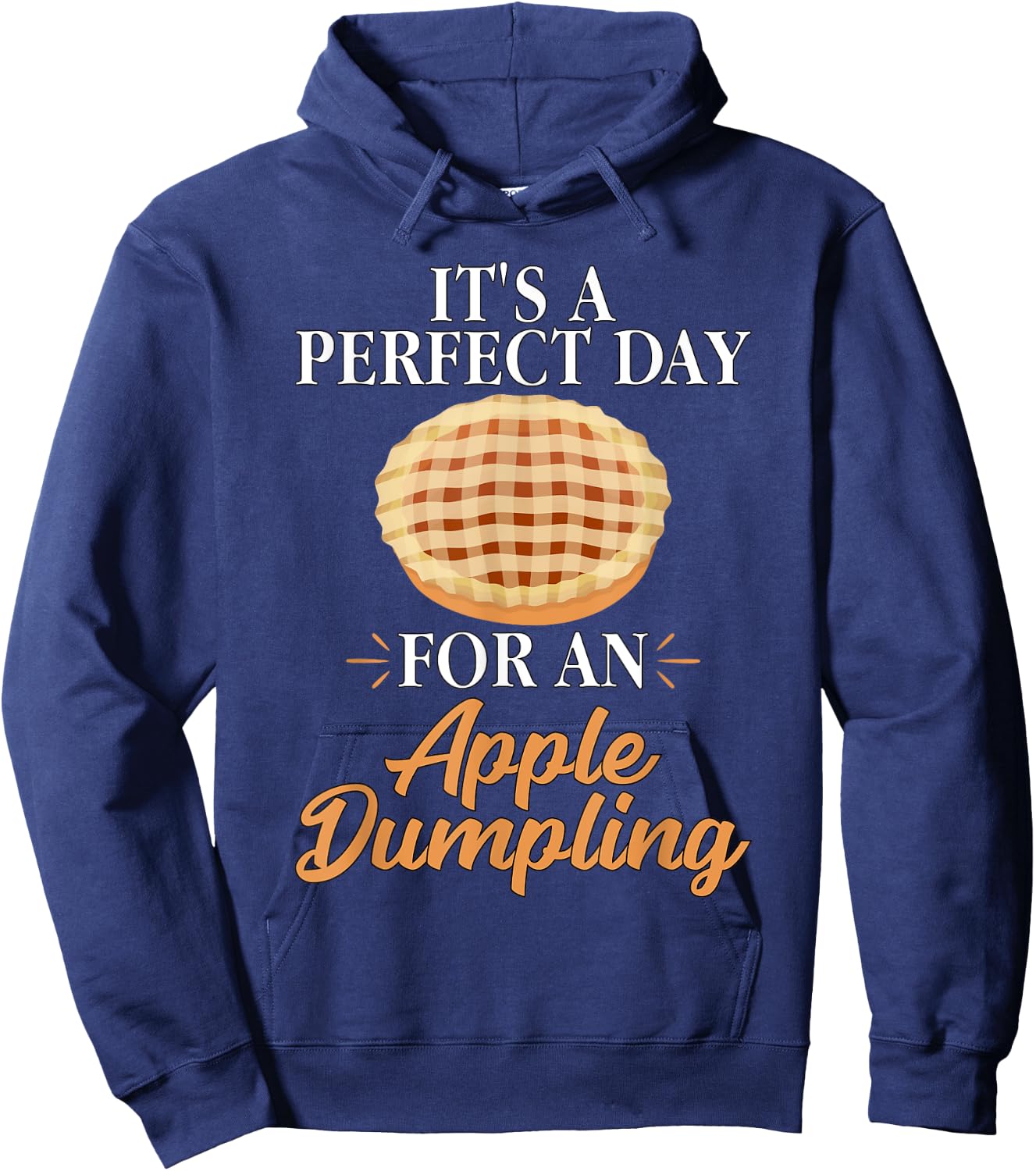 Baker Baking Gifts Women Funny Apple Dumpling Hoodie - Hoodie | Navy