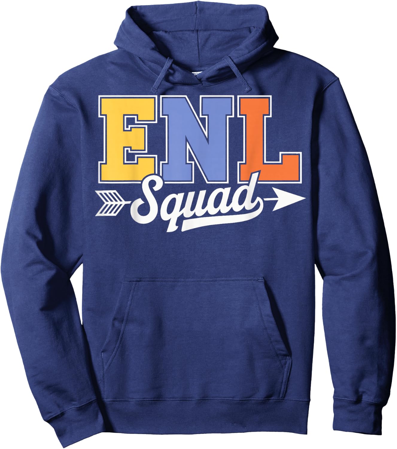 Enl Squad English New Language Hoodie - Hoodie | Navy