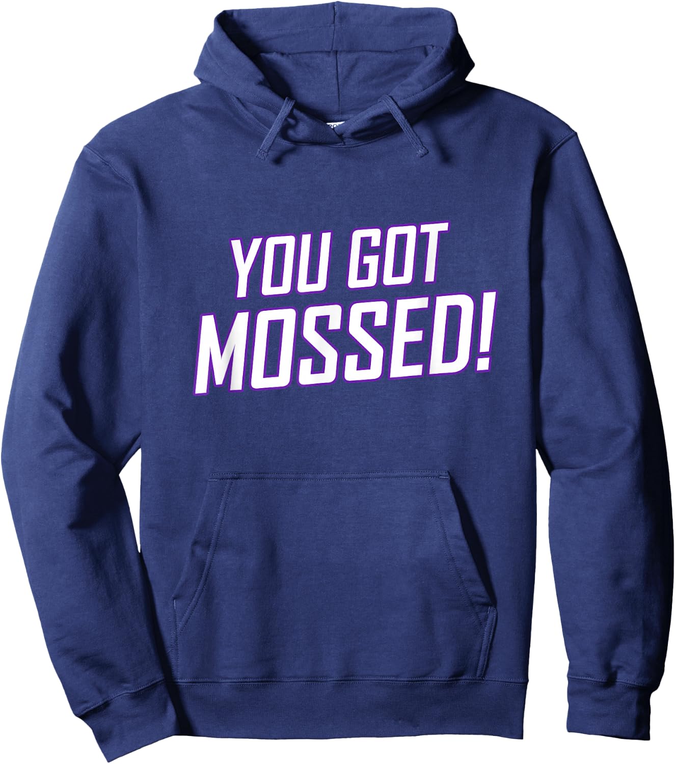 You Got Mossed Hoodie - Hoodie | Navy