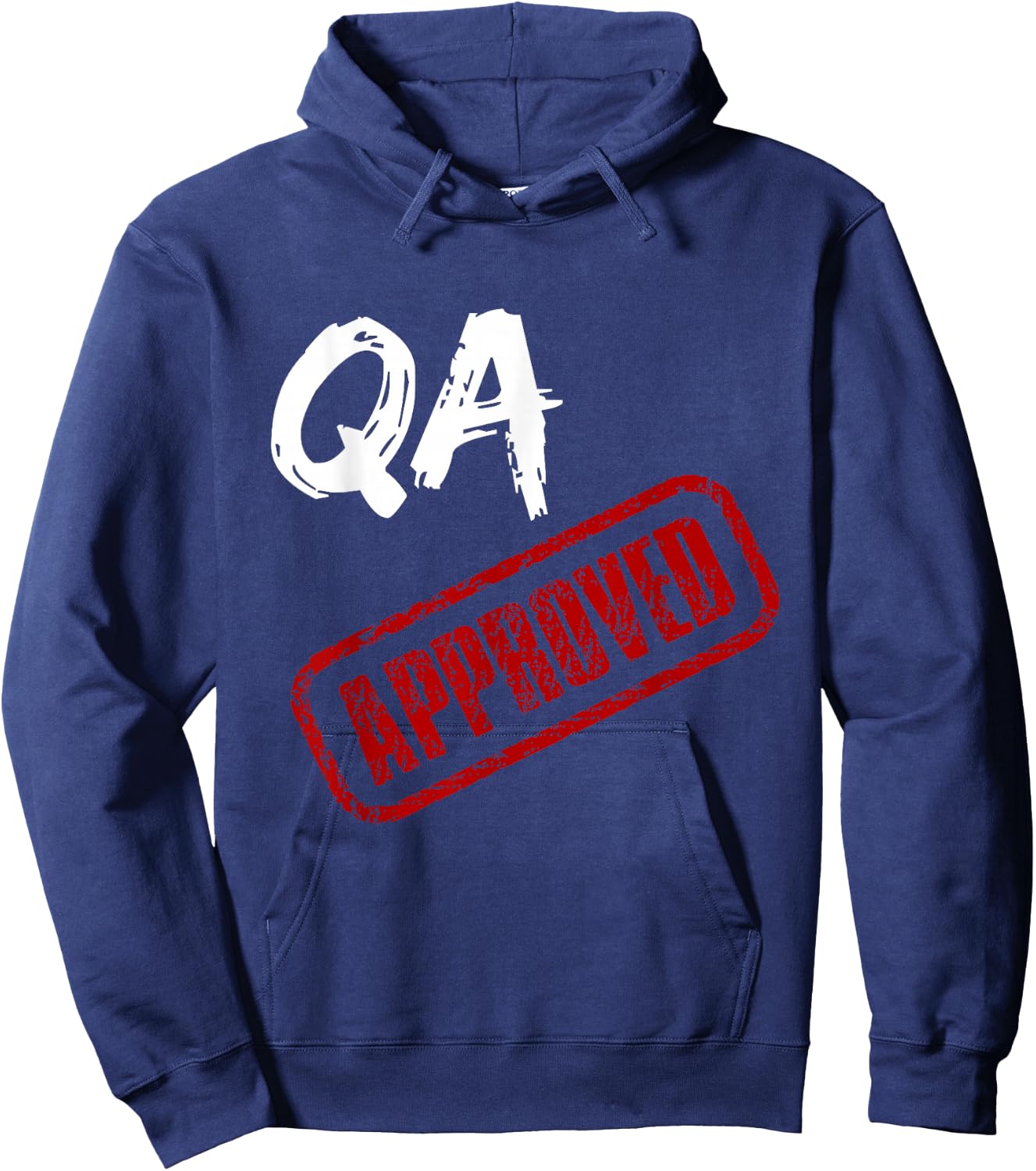 Software QA Tester QA Approved Hoodie - Hoodie | Navy
