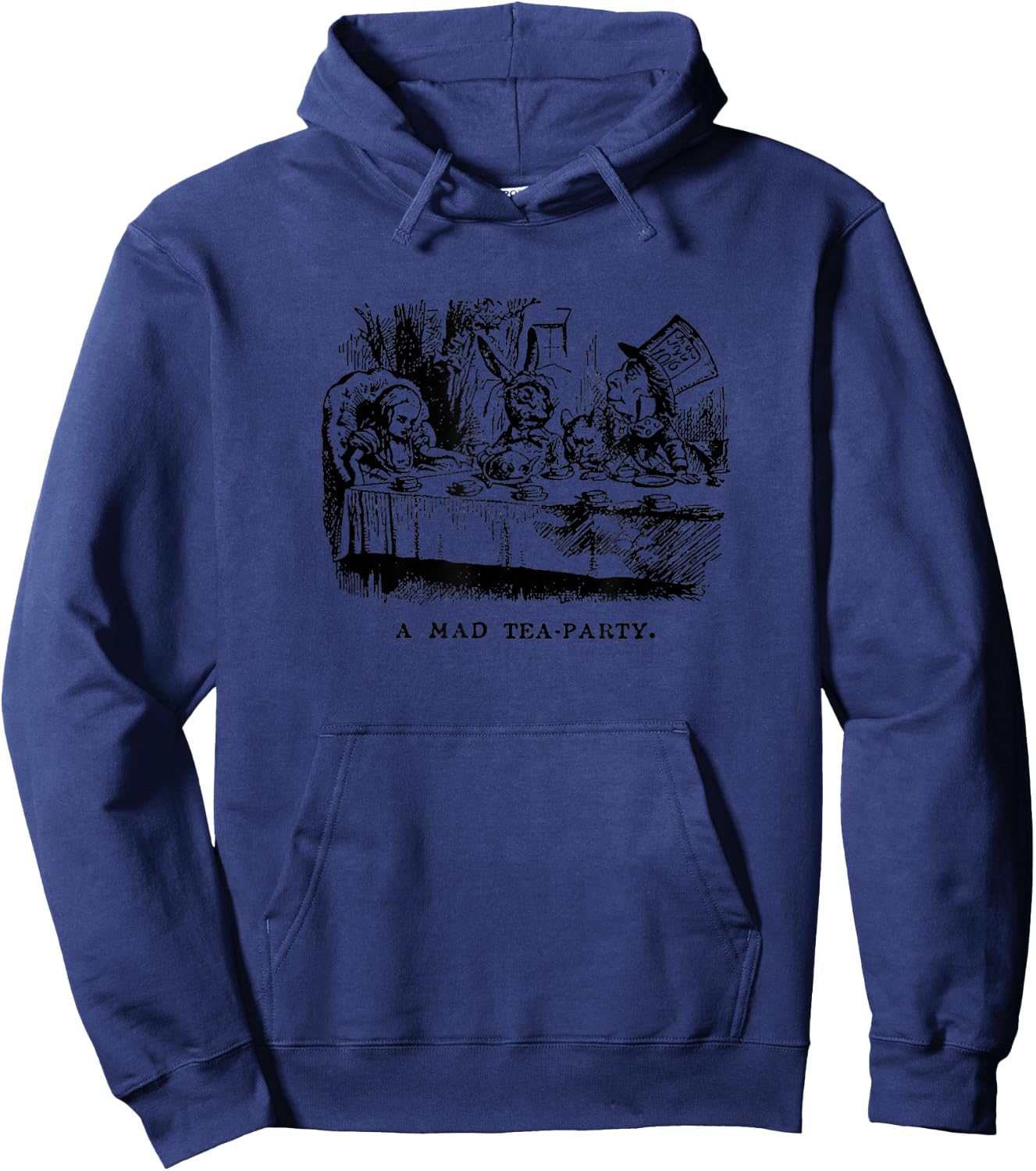 A Mad Hatter Tea Party from Alice in Wonderland Hoodie - Hoodie | Navy