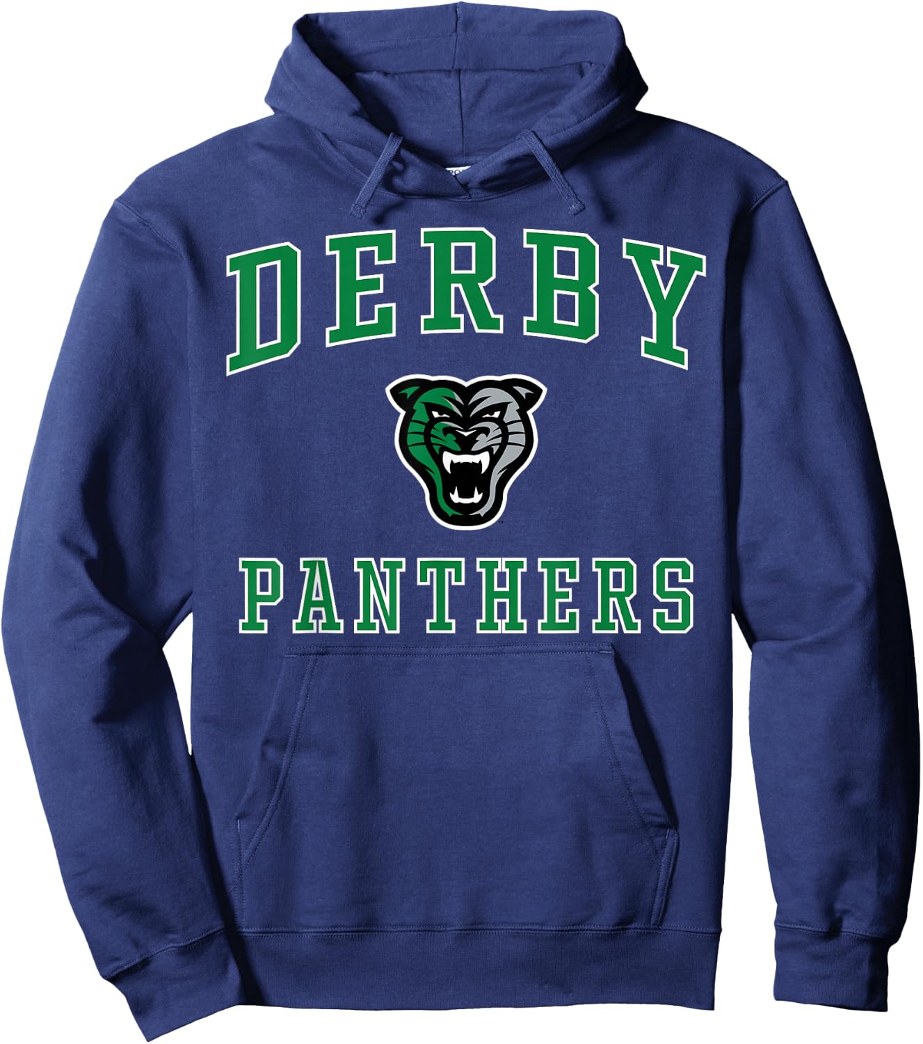 Derby High School Panthers Hoodie - Hoodie | Navy