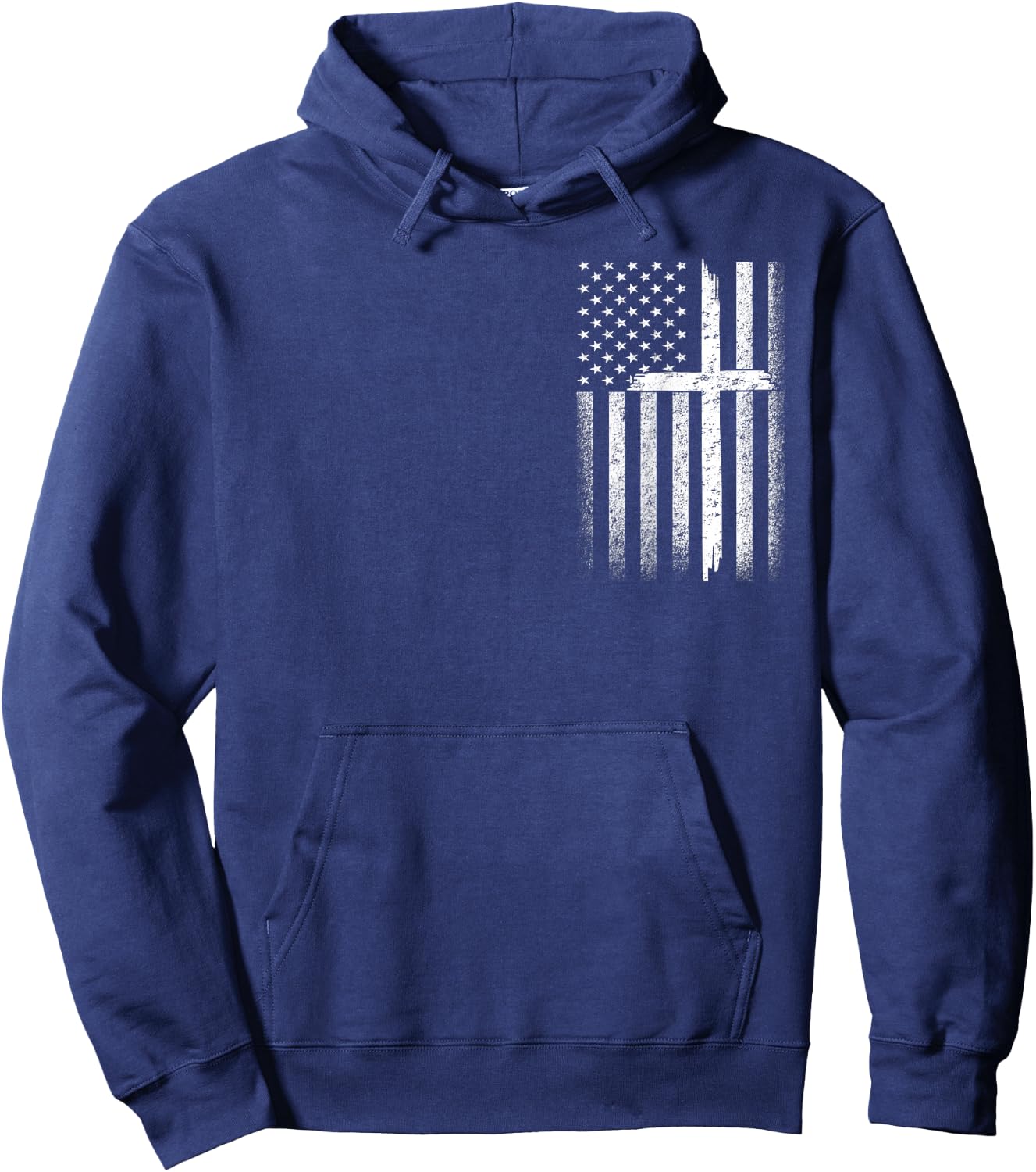 One Nation Under God Shirt Hoodie - Hoodie | Navy