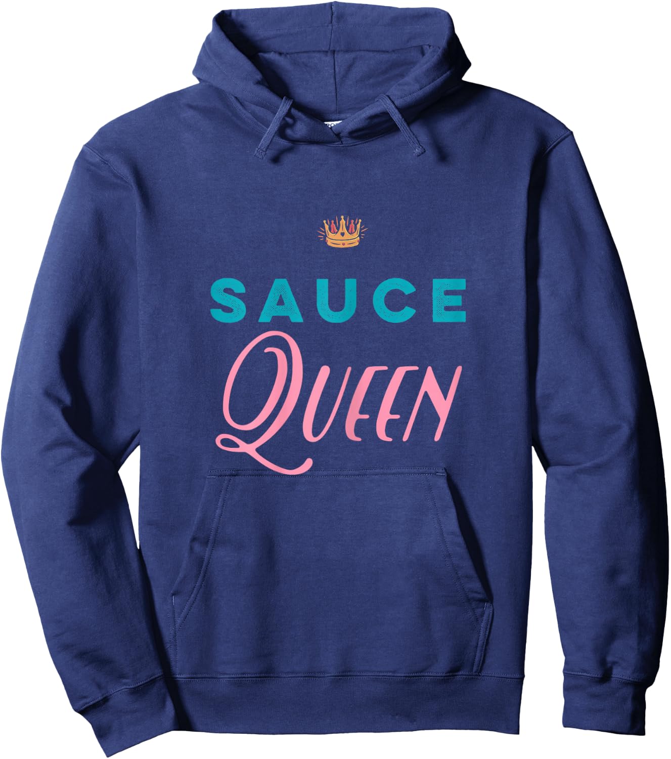 Sauce Queen T shirt Hoodie - Hoodie | Navy
