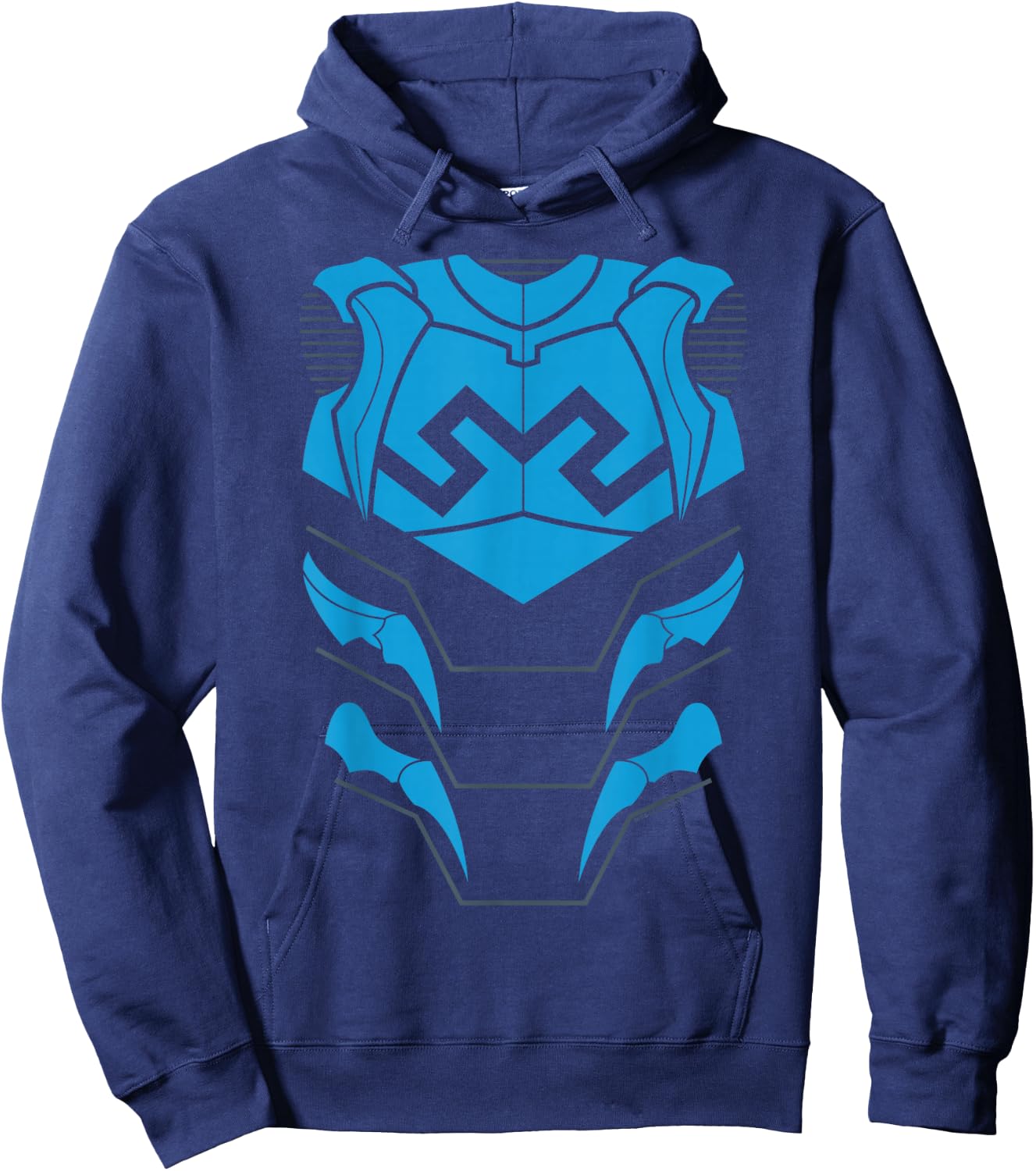 Justice League Blue Beetle Uniform T Shirt Hoodie - Hoodie | Navy