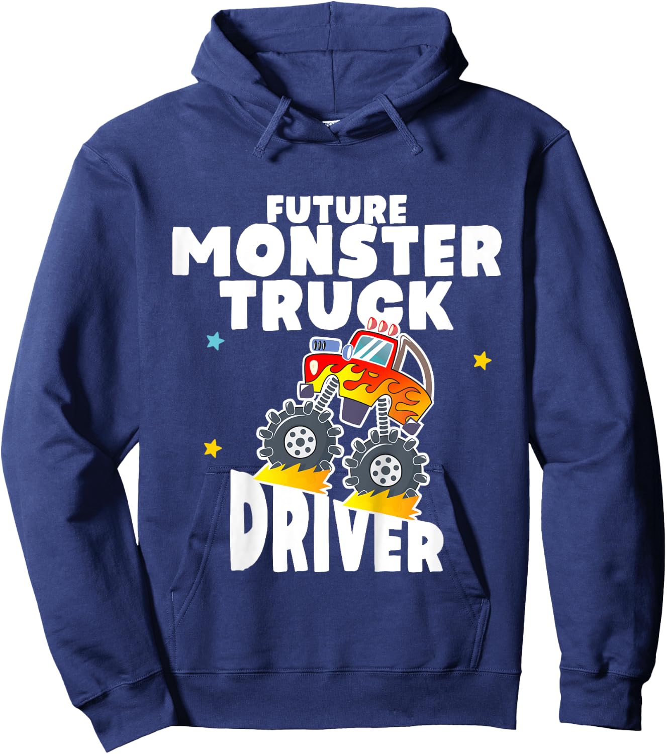 Future Monster Truck Driver - Gift for Toddler Hoodie - Hoodie | Navy