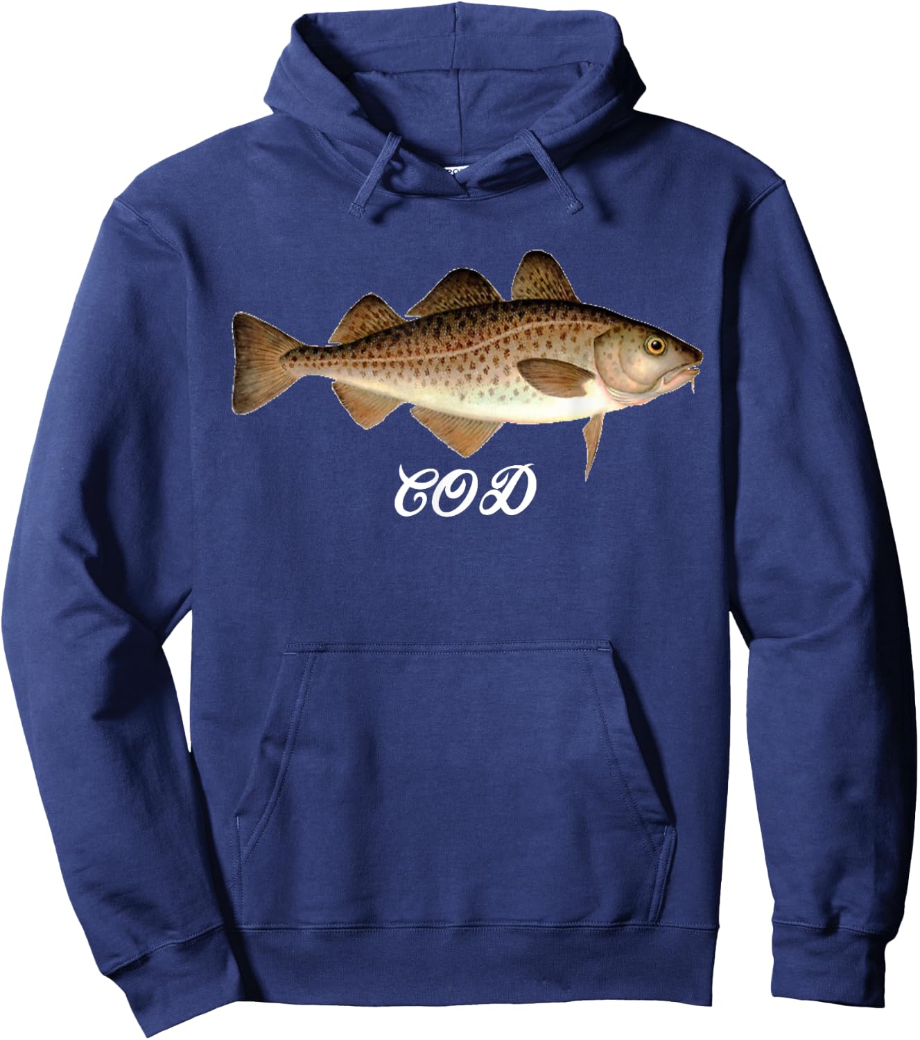 Cod Shirt - Cod Fish Shirt - Cod Fishing Gifts Hoodie - Hoodie | Navy