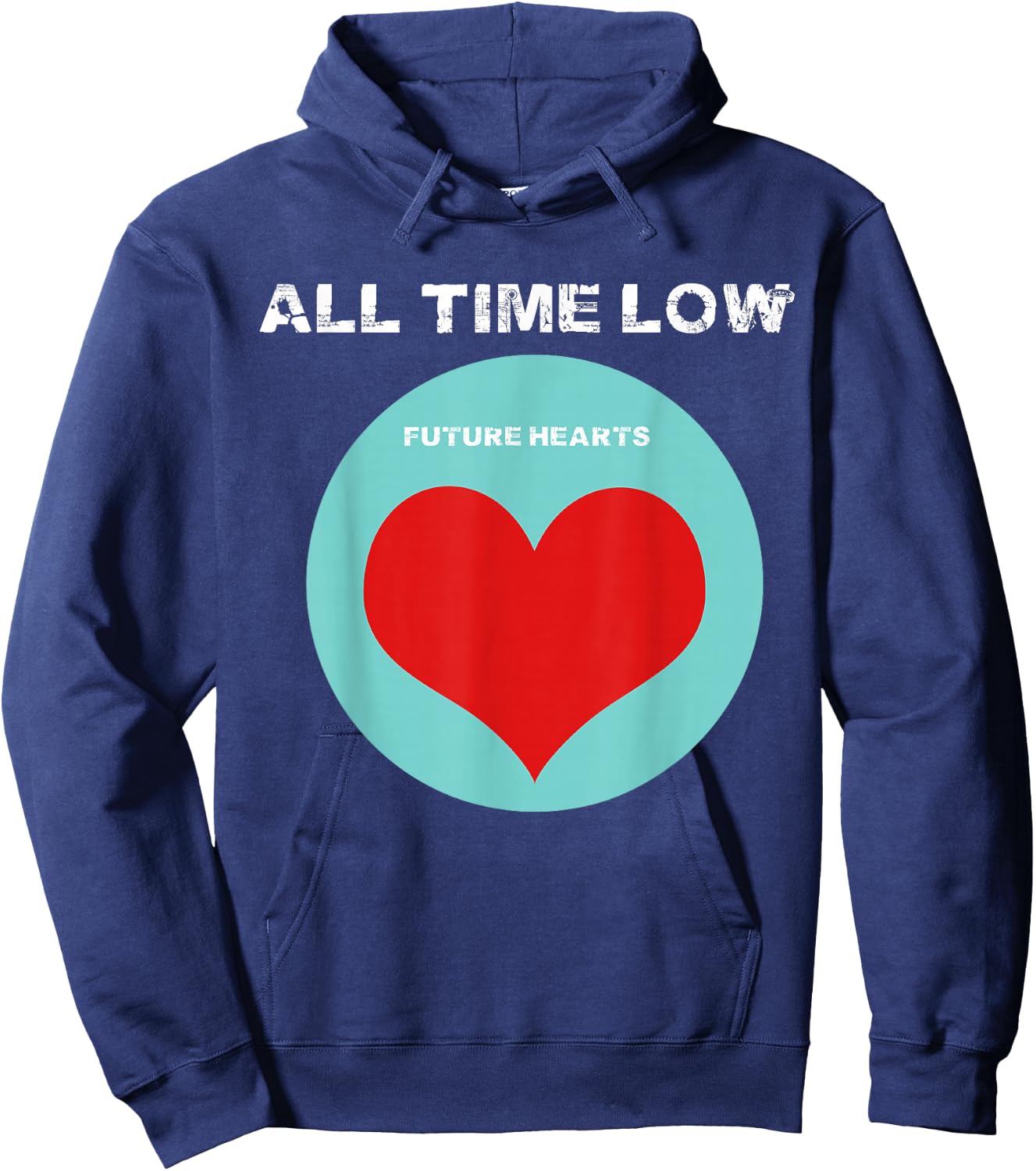All Time Low Future Hearts Hoodie - Hoodie | Navy