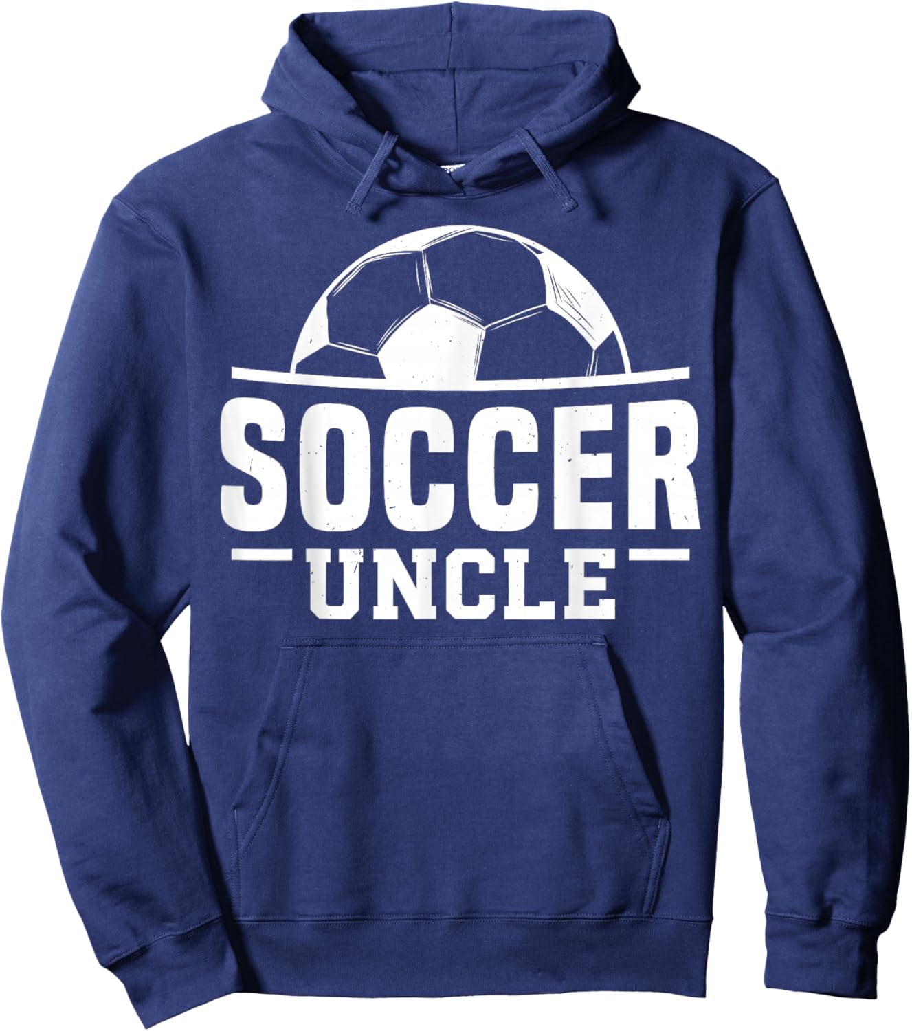 Soccer Uncle Player Niece Nephew Hoodie - Hoodie | Navy