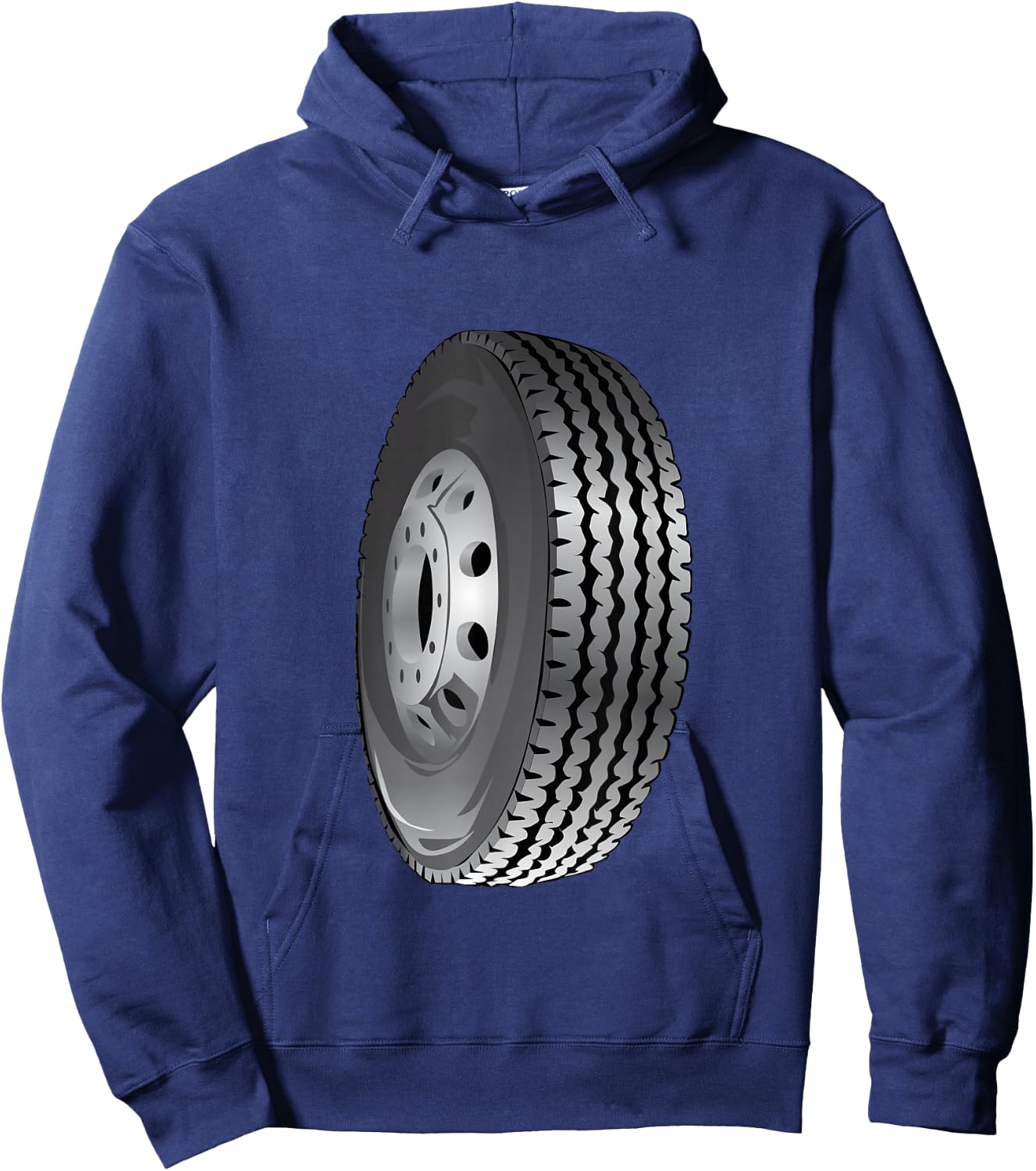 Big Huge Tire Hoodie - Hoodie | Navy