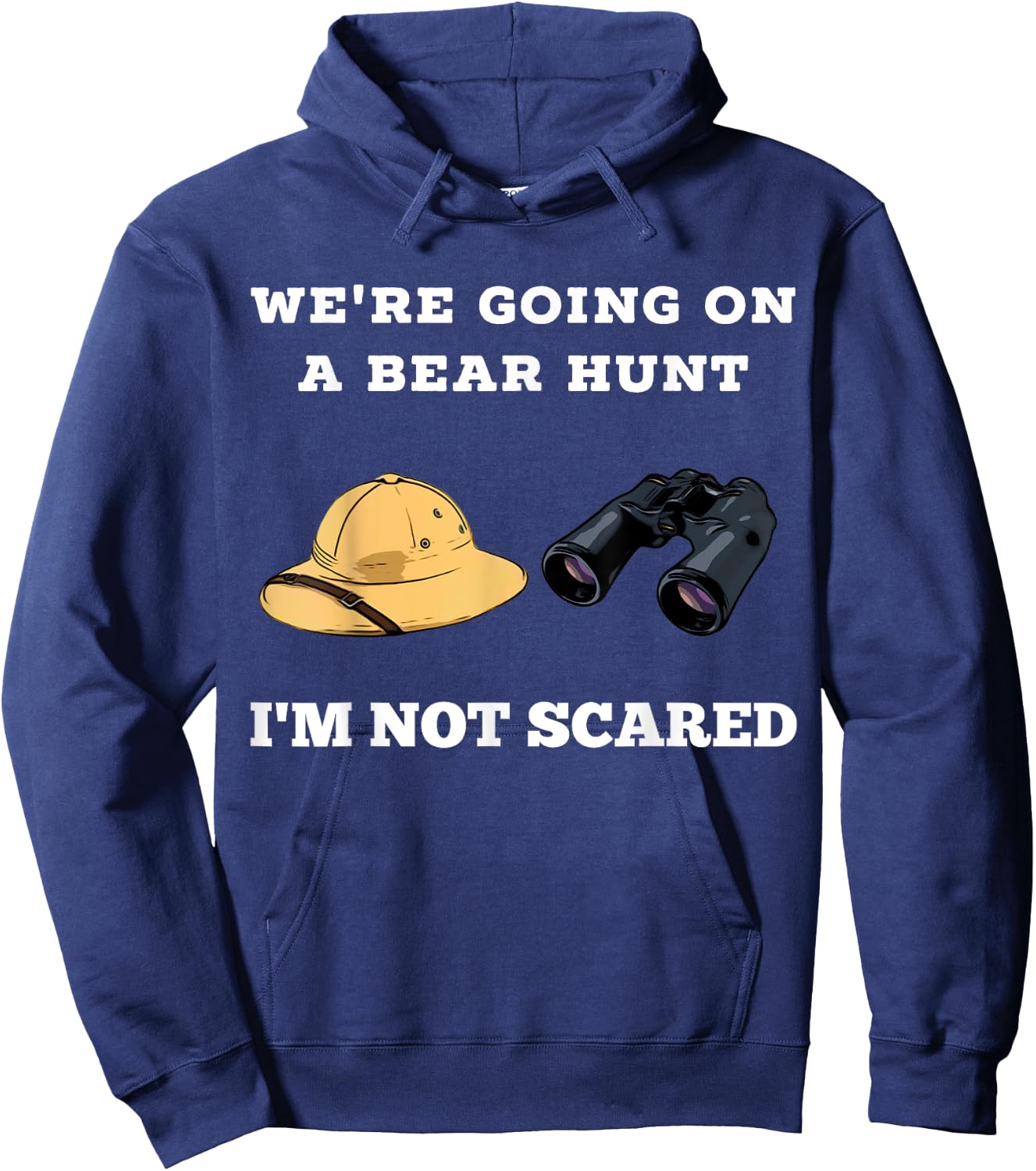 Going on a Hunt For Bears Gear Cute Kids Hoodie - Hoodie | Navy