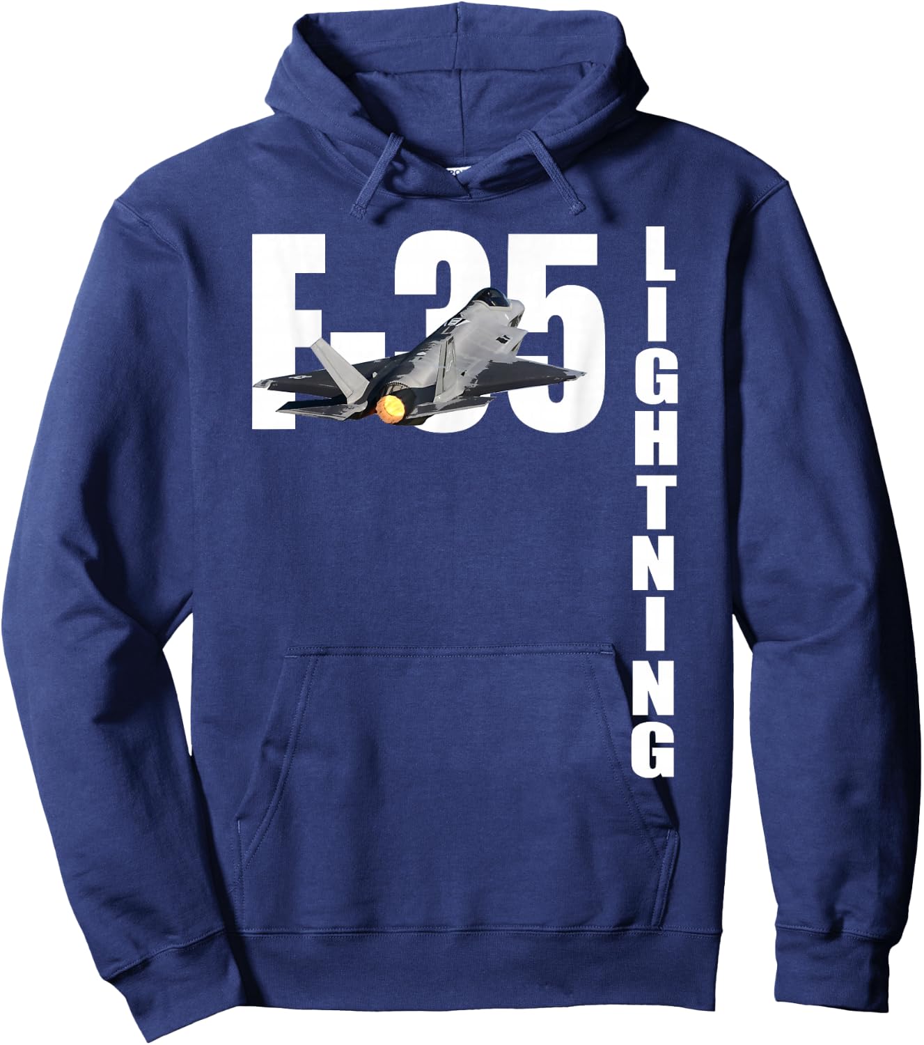 F-35 Lightning 2 F35 Fighter Plane Hoodie - Hoodie | Navy