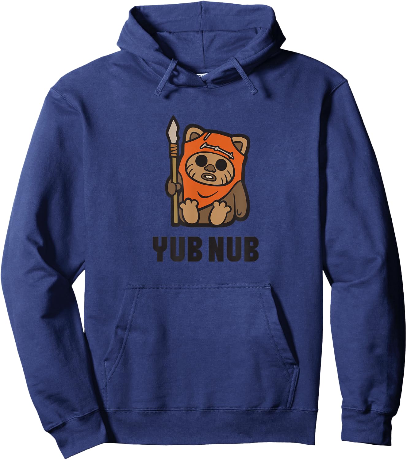 Star Wars Ewok Wicket W. Warrick Yub Nub Hoodie - Hoodie | Navy