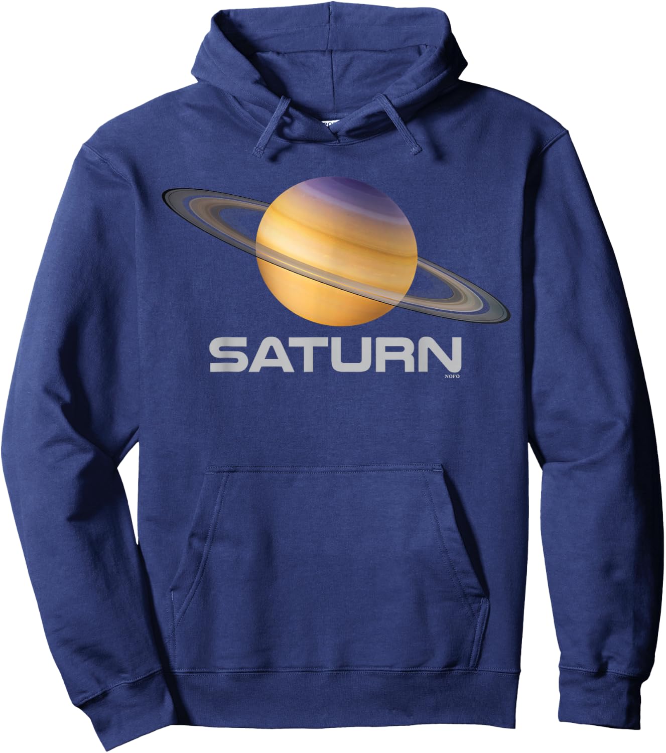 Saturn Solar System Planet Hoodie - Hoodie | Navy