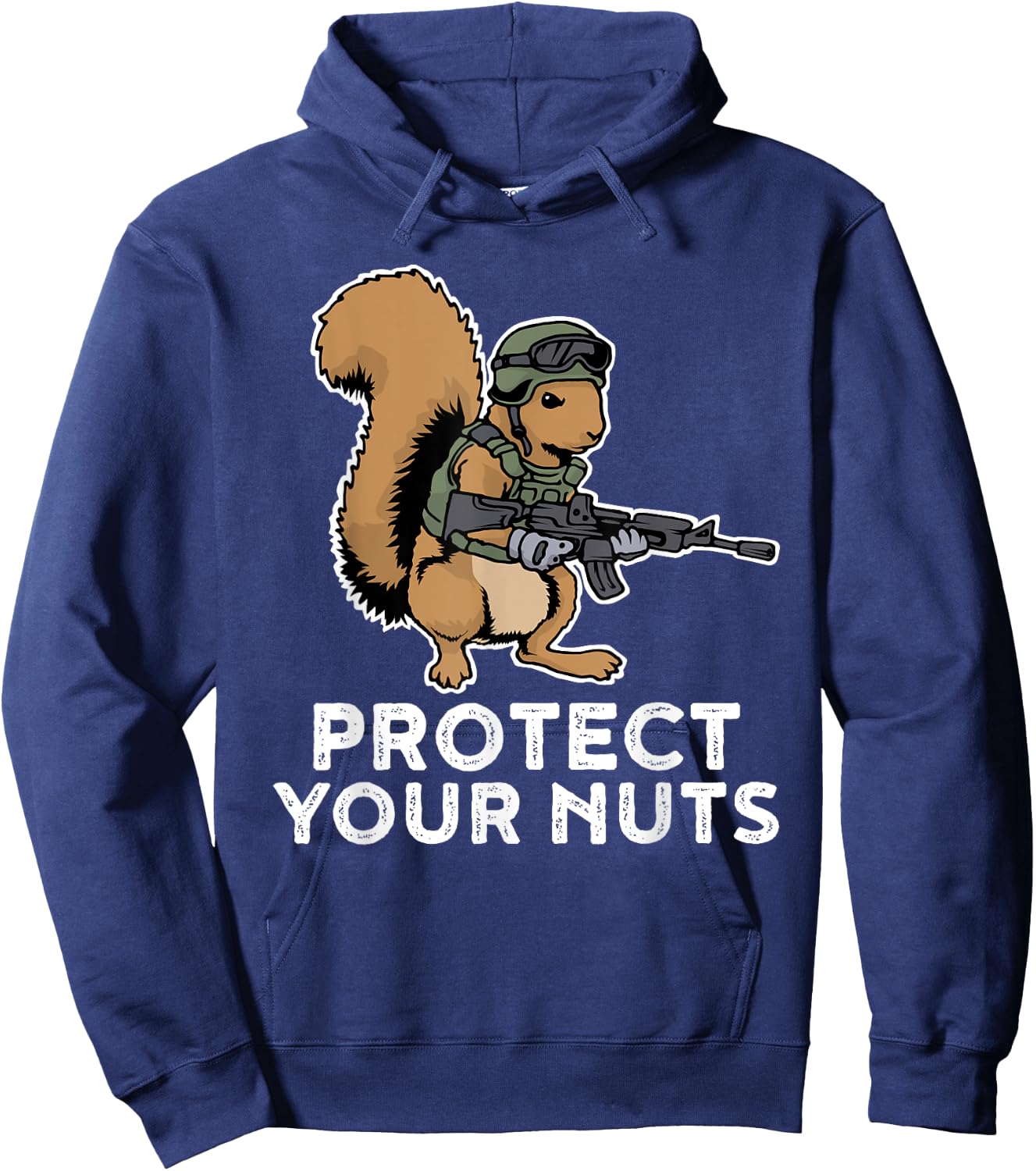 Protect Your Nuts Hoodie - Hoodie | Navy