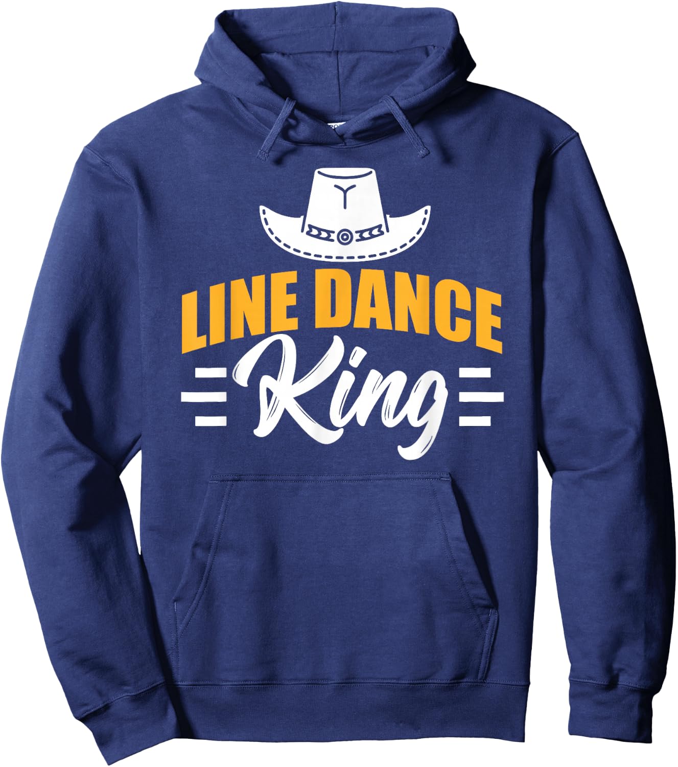 Line Dance Line Dance King for Line Dancers Hoodie - Hoodie | Navy