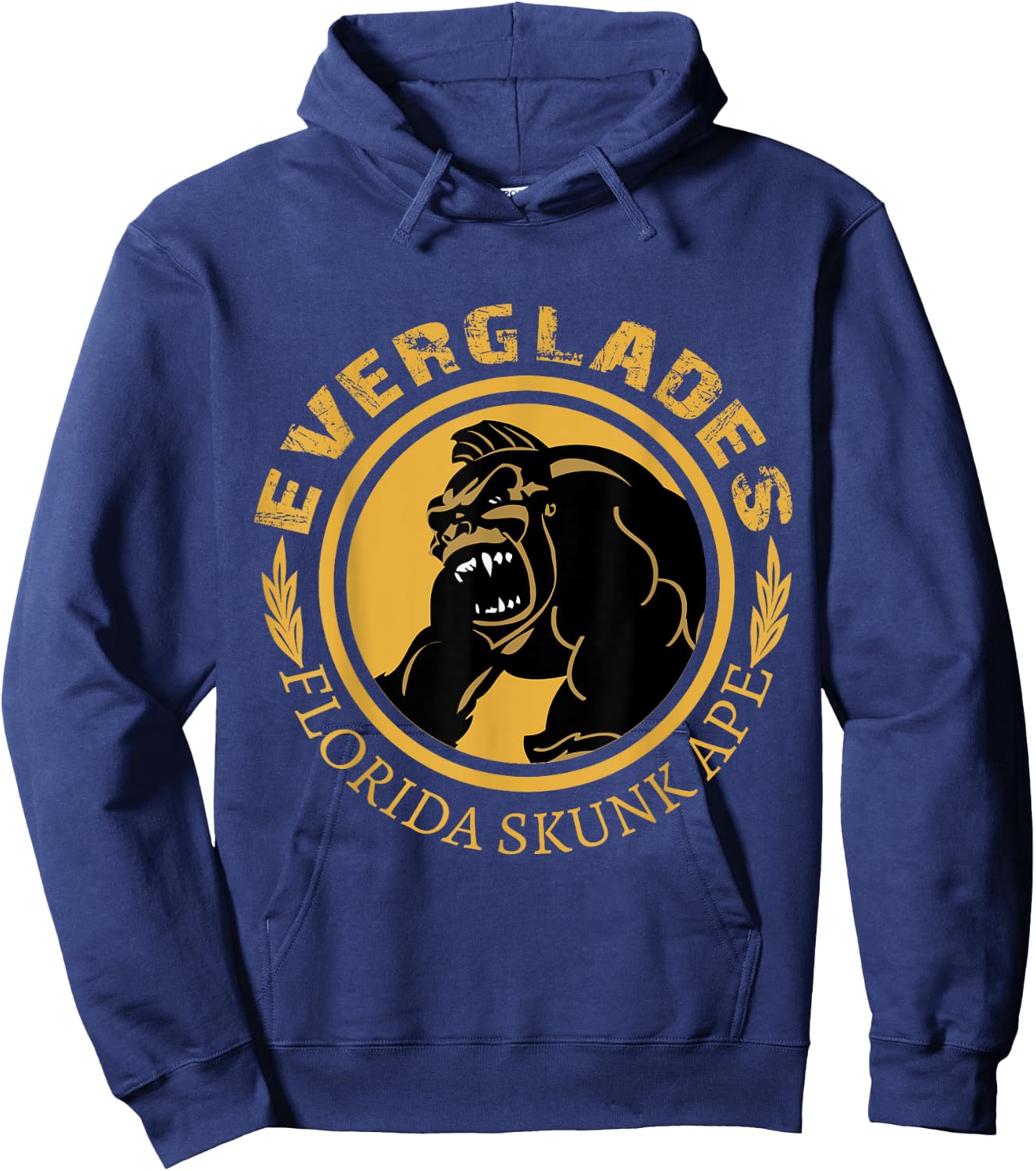 Everglades Florida Skunk Ape Hoodie - Hoodie | Navy