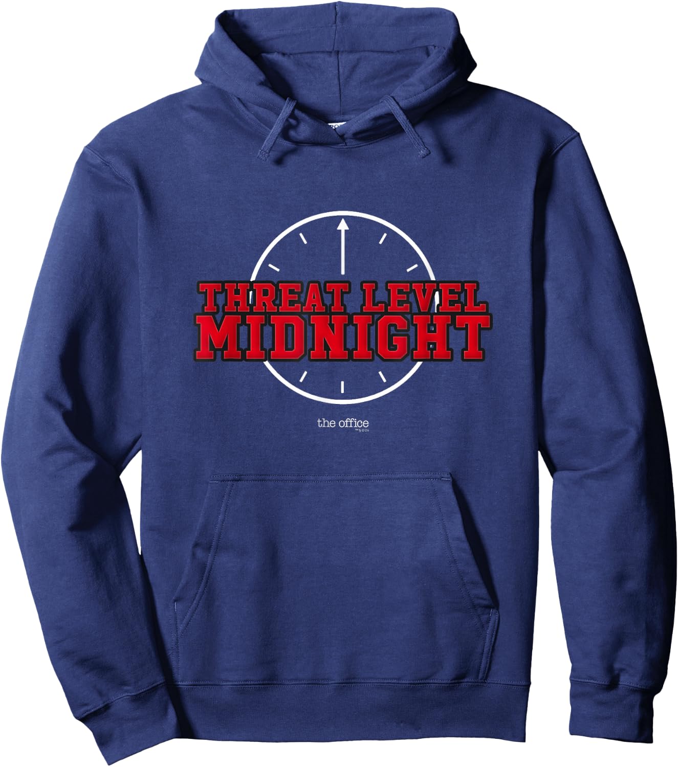 The Office Threat Level Midnight Michael Scott Hoodie - Hoodie | Navy