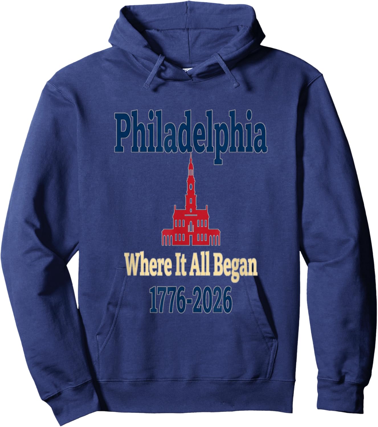 Philadelph Hoodie - Hoodie | Navy