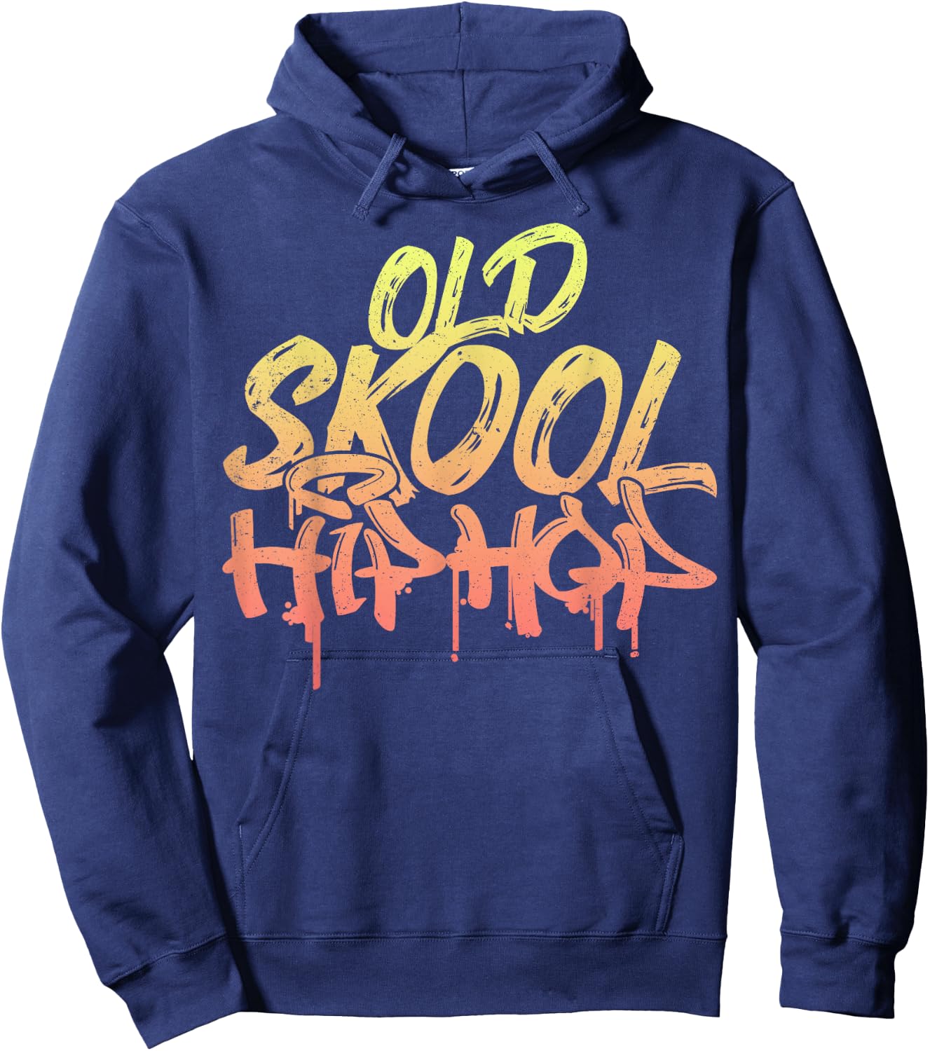 Old Skool Hip Hop - 90s Music Hoodie - Hoodie | Navy