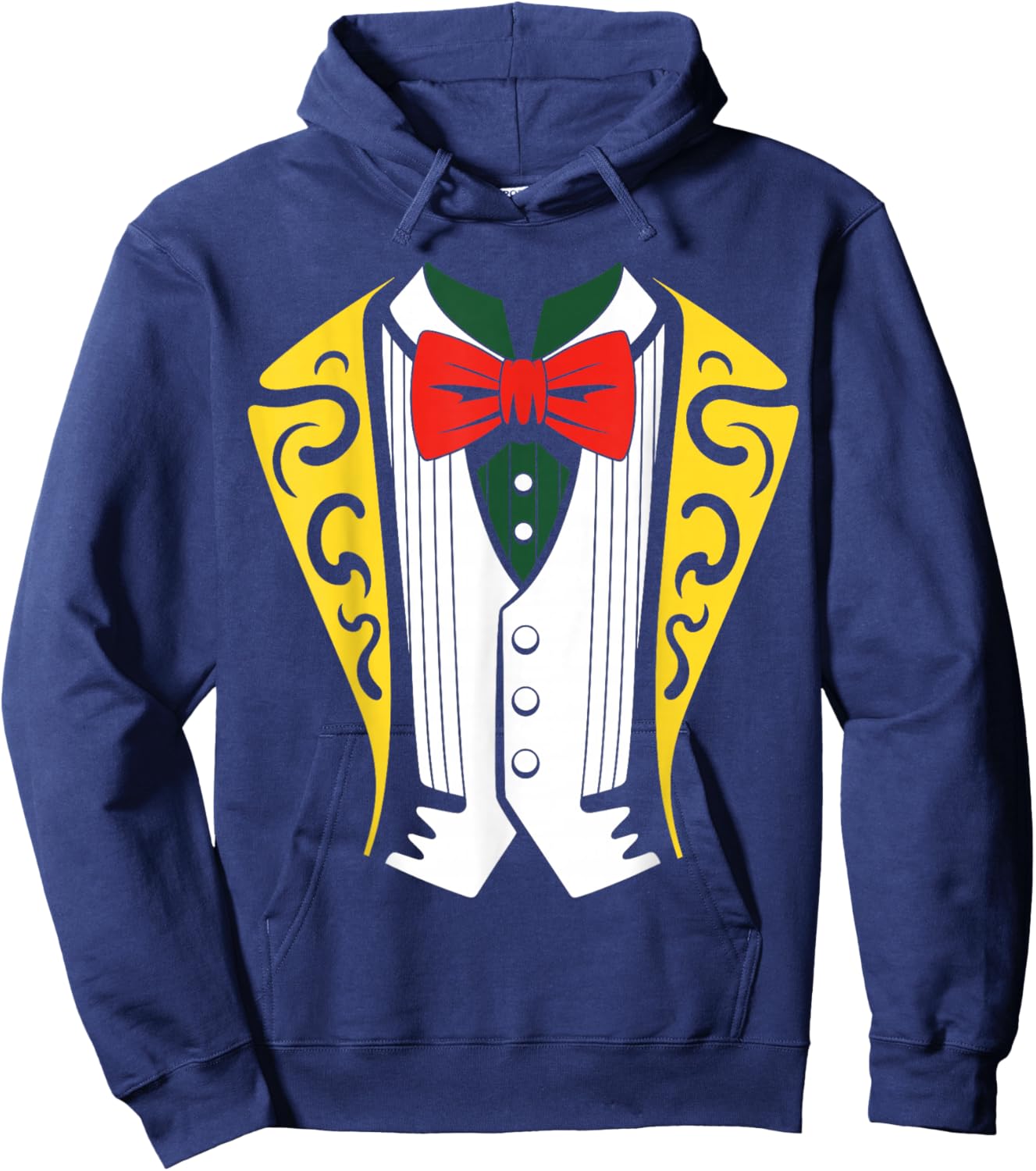 Mariachi Costume, Easy Lazy Mariachi Halloween Hoodie - Hoodie | Navy