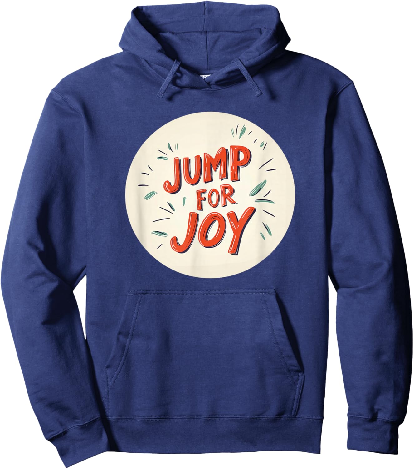 Nice Jump for Joy Statement Costume Hoodie - Hoodie | Navy