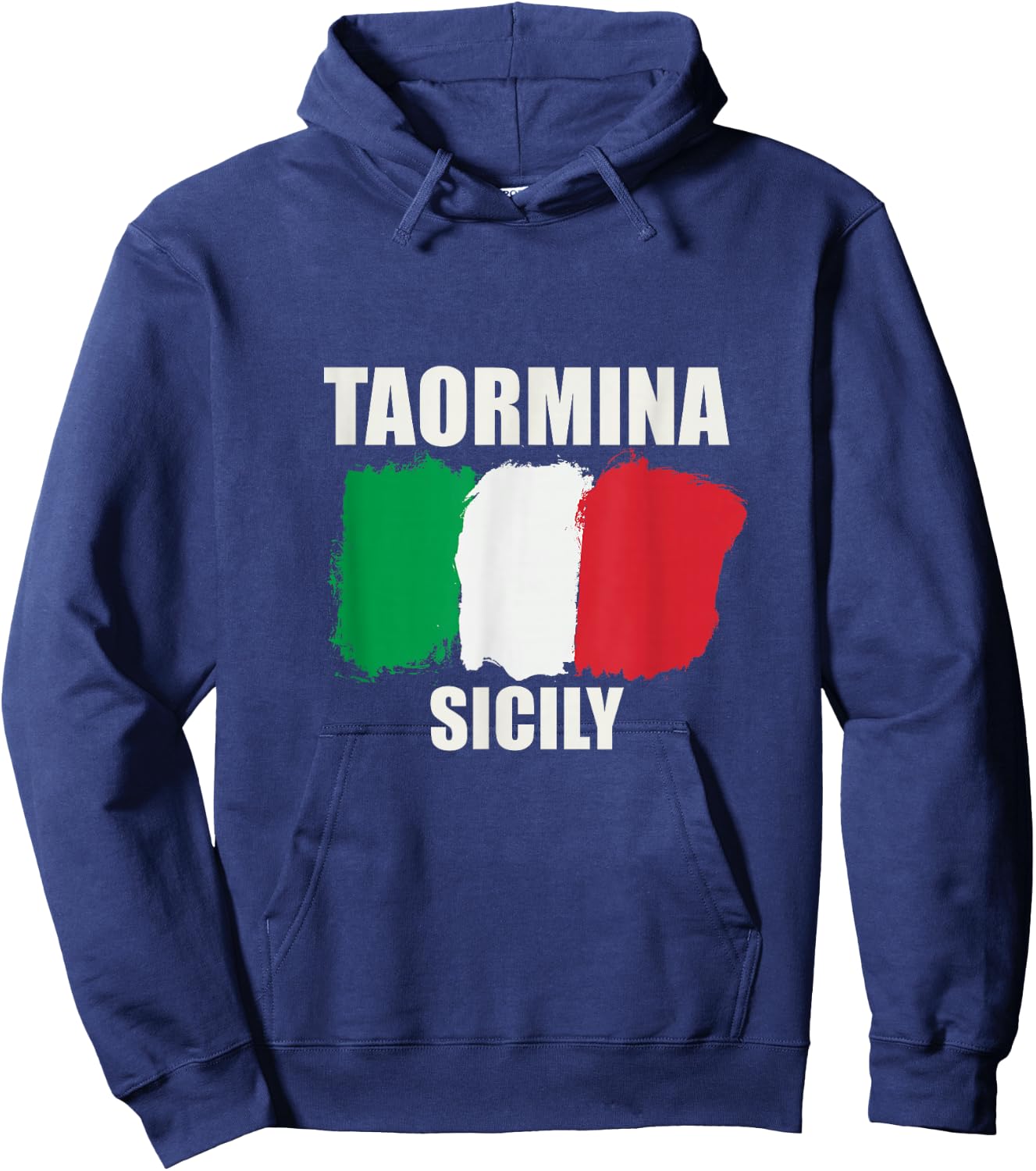 Taormina Sicily Hoodie - Hoodie | Navy