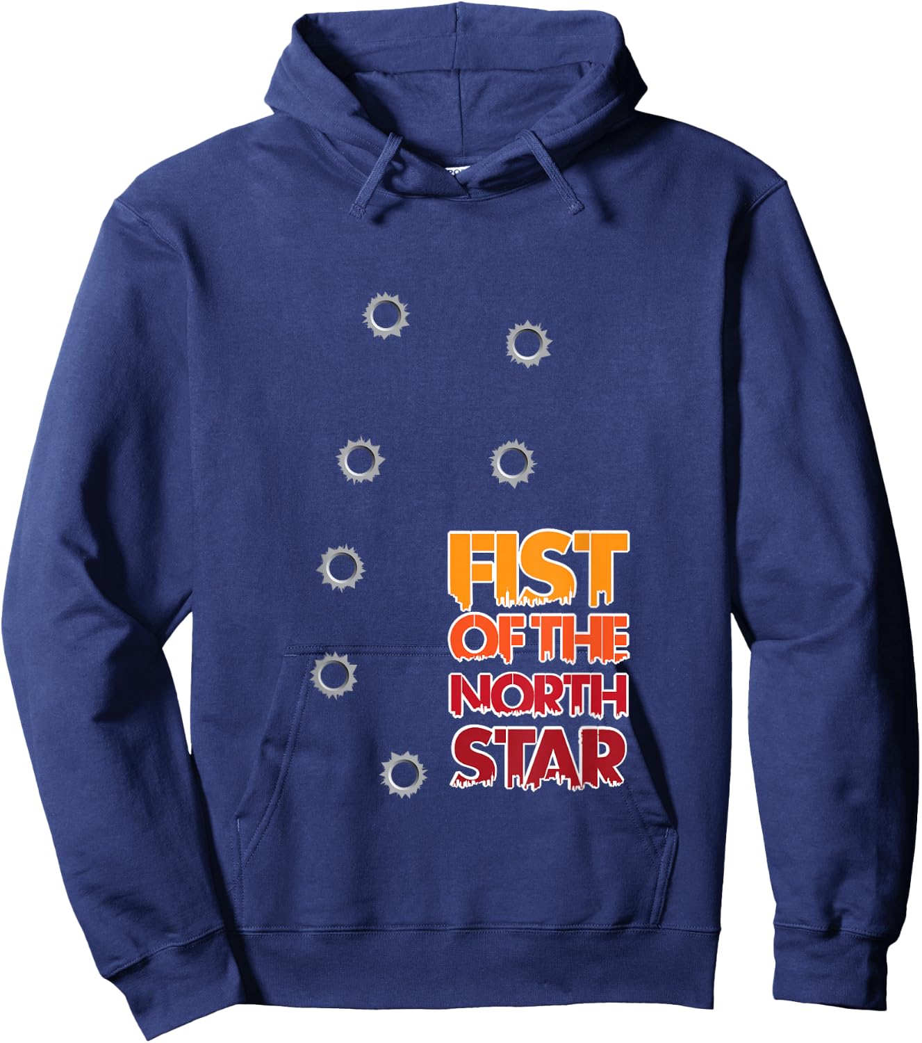 Fist of The North Star Hoodie - Hoodie | Navy