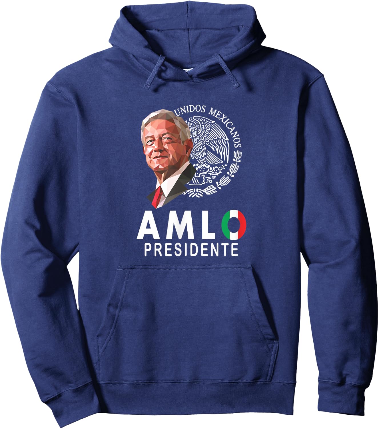AMLO el mejor presidente de Mexico Hoodie - Hoodie | Navy