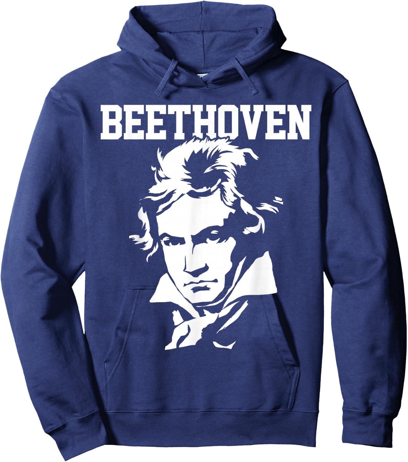 Ludwig Van Beethoven Classical Music Composer Hoodie - Hoodie | Navy