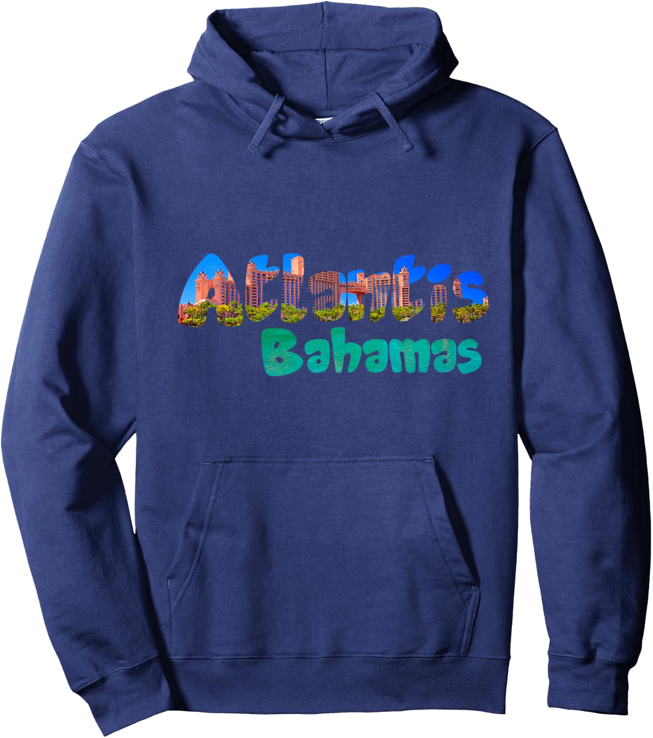 Atlantis Bahamas . Cool Atlantis Bahamas Hoodie - Hoodie | Navy