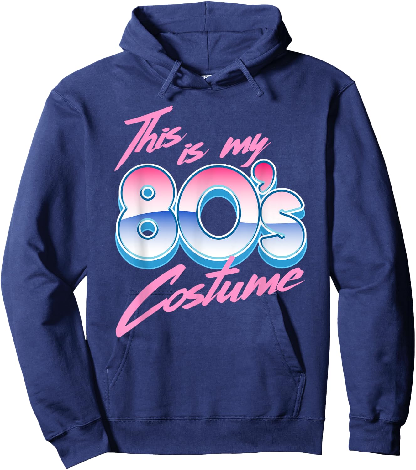 This Is My 80s Costume Hoodie - Hoodie | Navy
