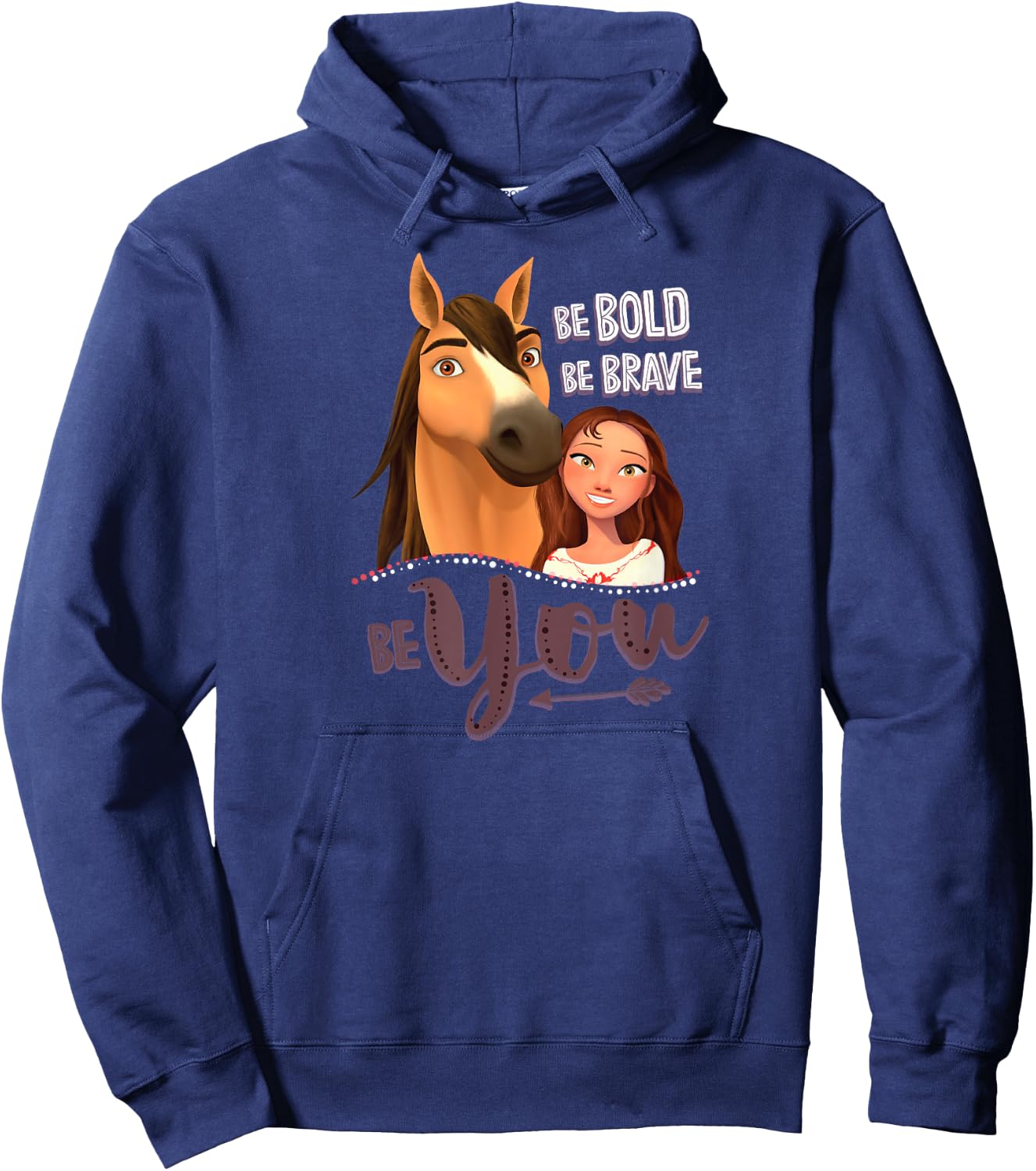 DreamWorks Spirit Riding Free Be You Hoodie - Hoodie | Navy