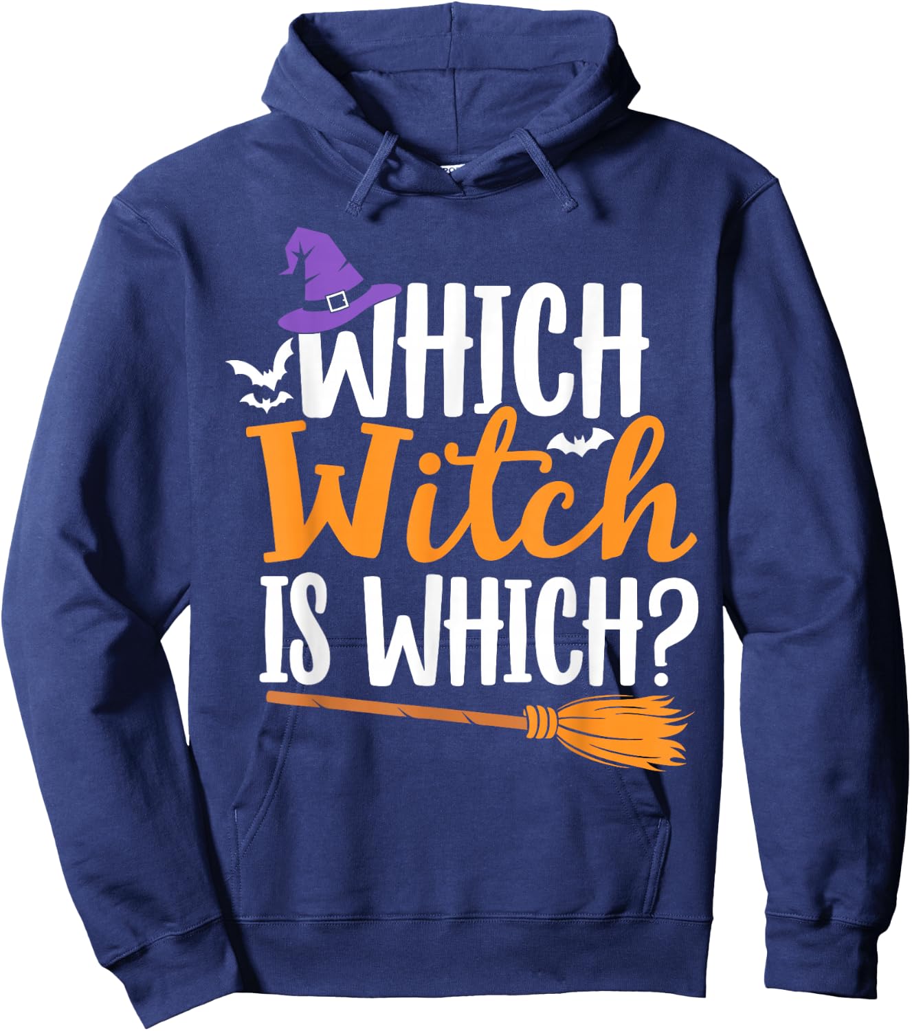 Which Witch is Which Halloween English Teacher Hoodie - Hoodie | Navy