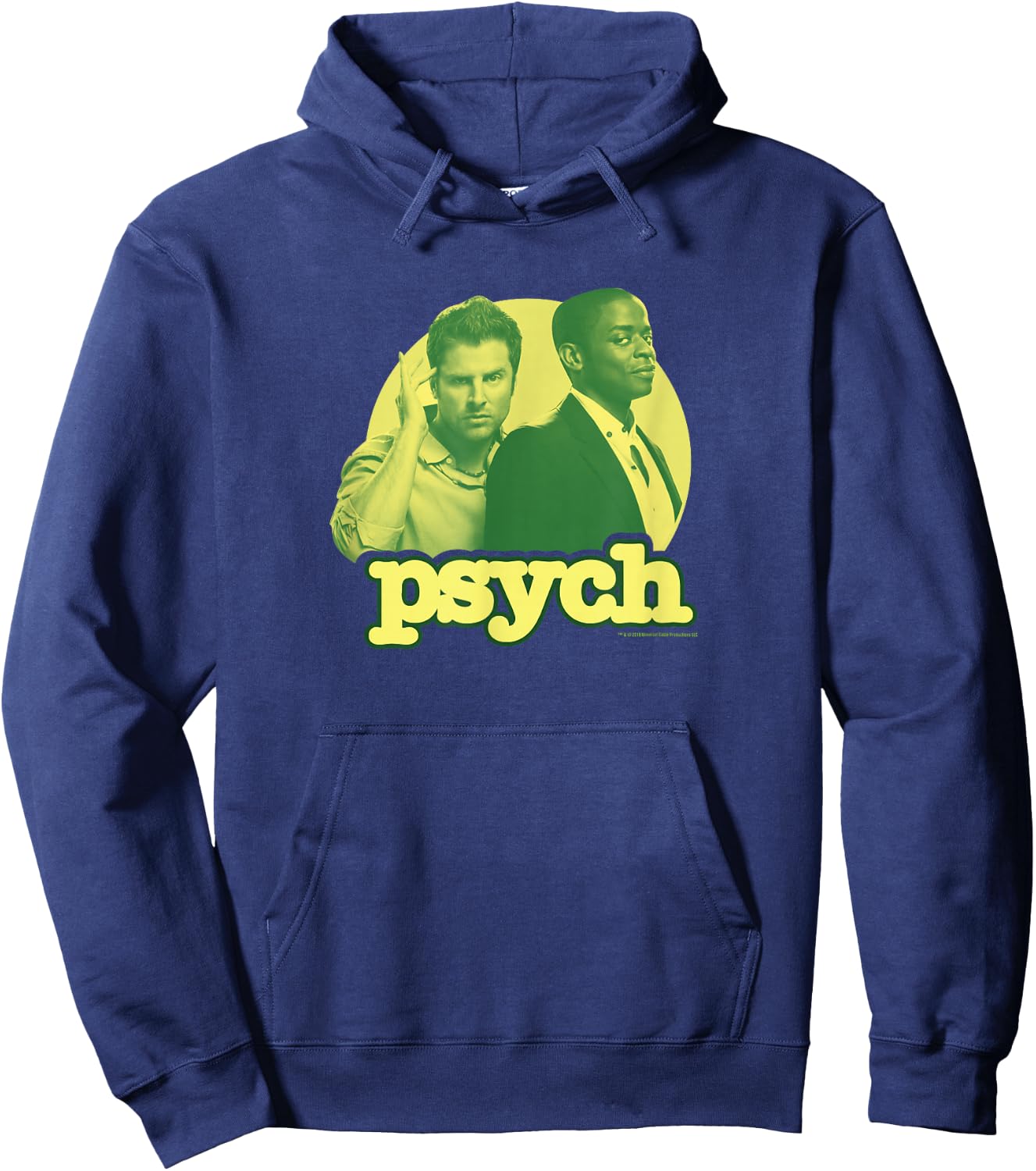Psych Shawn Spencer and Gus Standard Hoodie - Hoodie | Navy