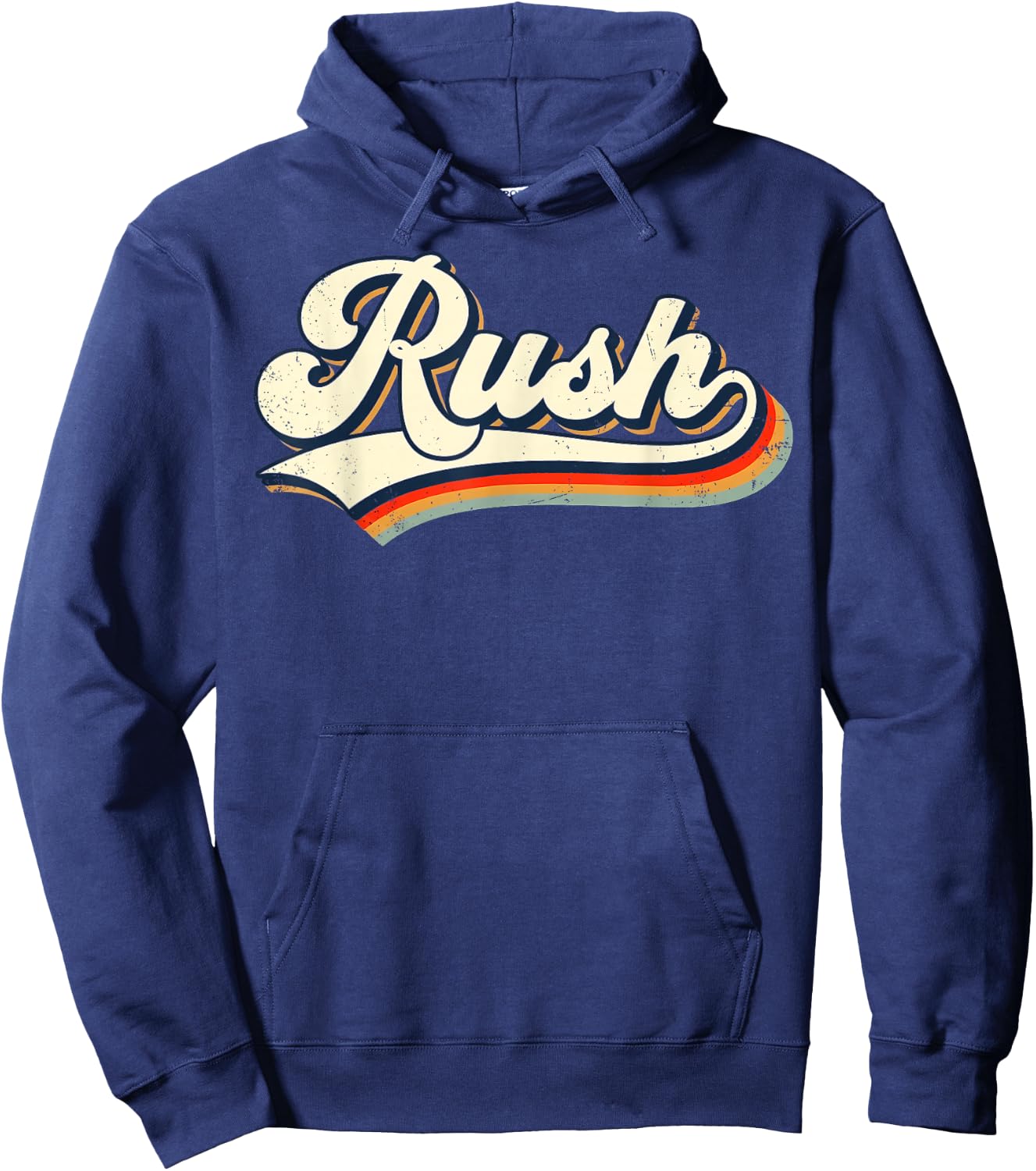 Rush Vintage Design Men Women Kids Hoodie - Hoodie | Navy