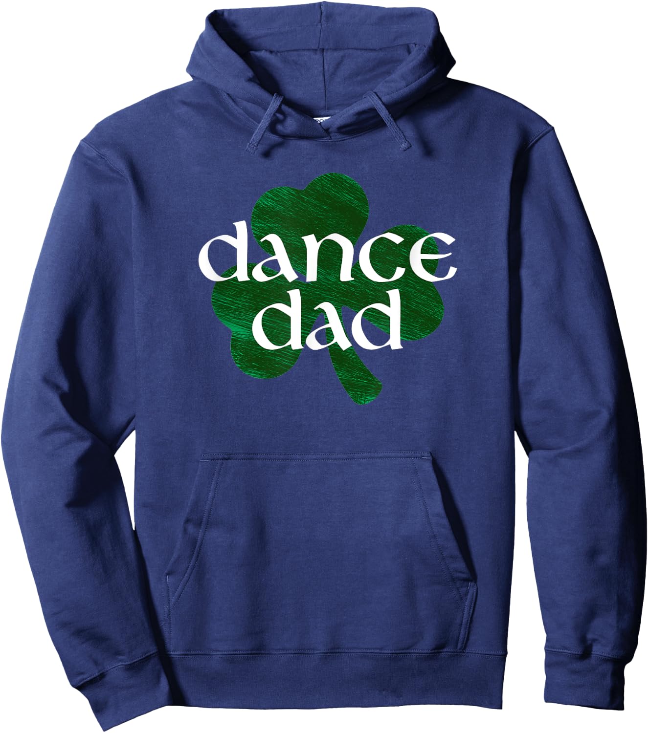 Shamrock Irish Dance Dad Hoodie - Hoodie | Navy