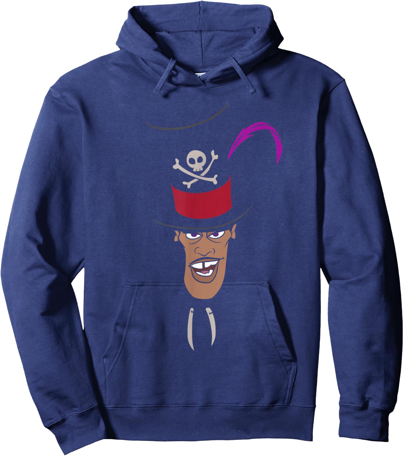 Disney Villains Dr. Facilier Face Hoodie - Hoodie | Navy