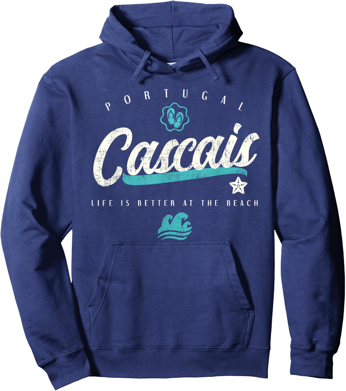 Cascais - Portugal Beach Men Women Kids Hoodie - Hoodie | Navy