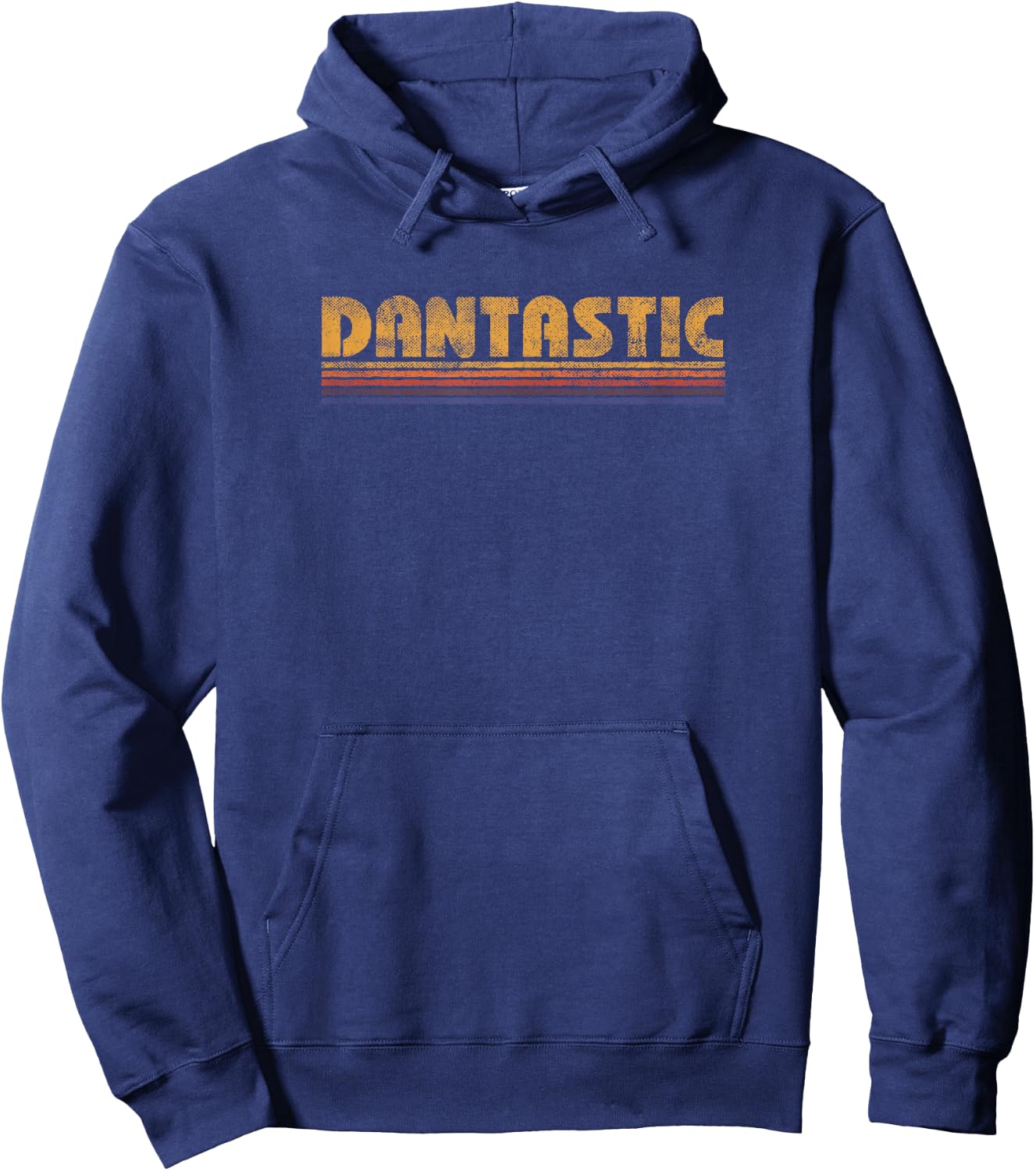 Retro Dantastic First Name Dan Daniel Funny Hoodie - Hoodie | Navy