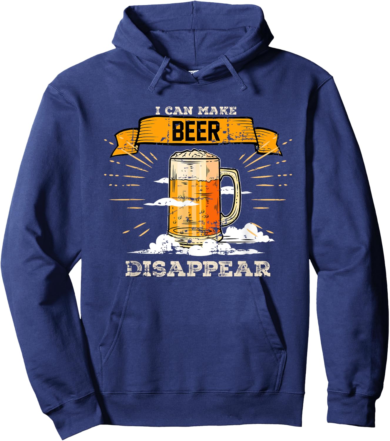 I can make beer disappear Beer Lovers Hoodie - Hoodie | Navy