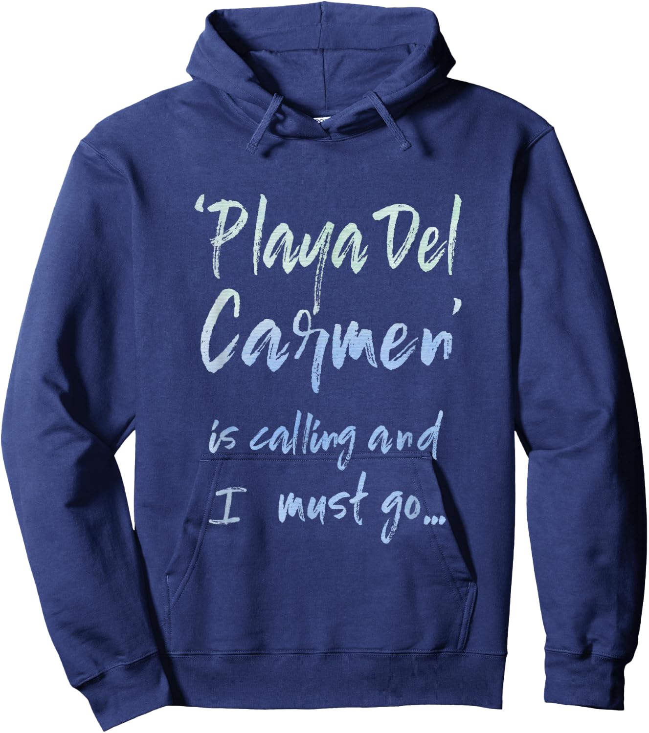 Playa Del Carmen Vacation Hoodie - Hoodie | Navy