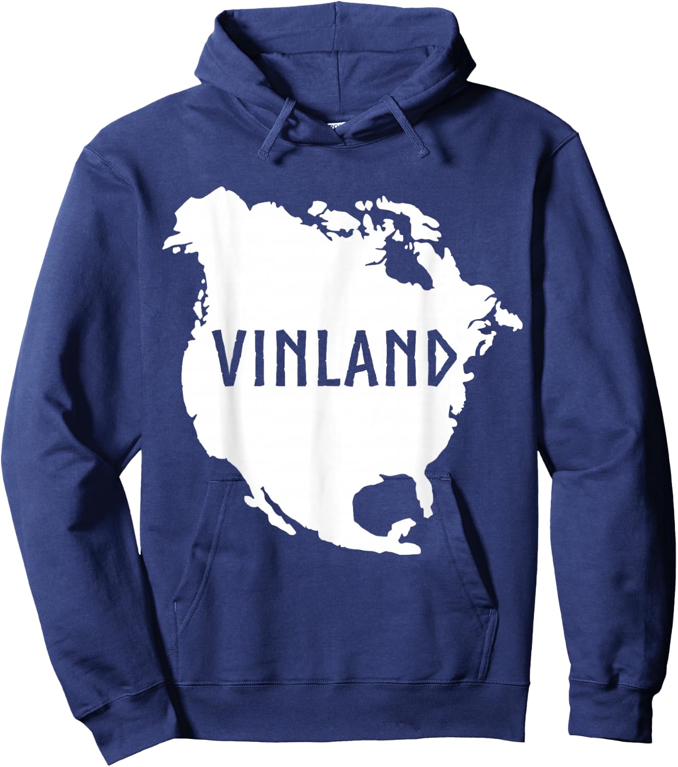 Vinland North America Viking Norse Asatru Hoodie - Hoodie | Navy