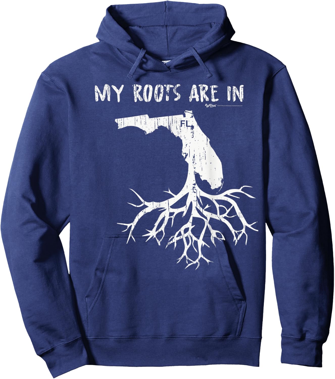 Vintage My Roots Are In Florida State Hoodie - Hoodie | Navy