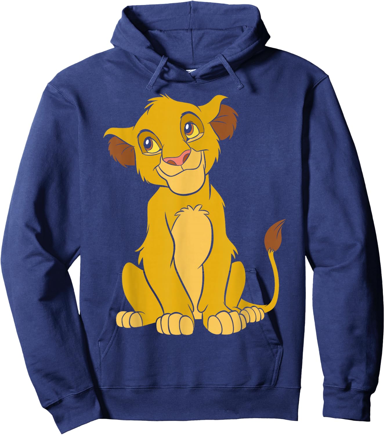 Disney The Lion King Cute Simba Hoodie - Hoodie | Navy