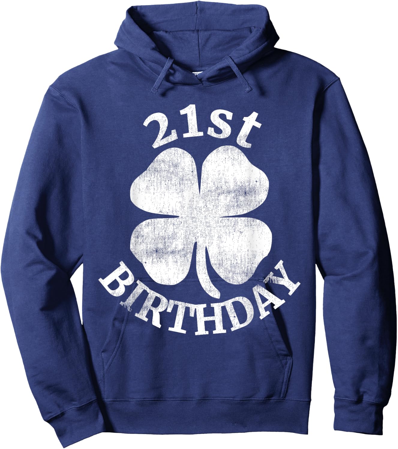 21st Birthday St. Patrick's Day Party Beer Gift Hoodie - Hoodie | Navy