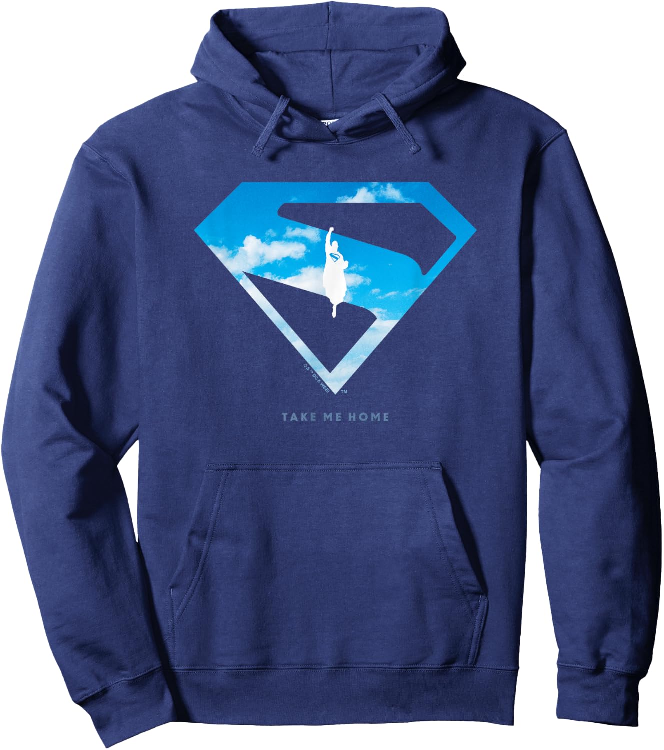Superman (2025 Movie) Cloud Shield Hoodie - Hoodie | Navy