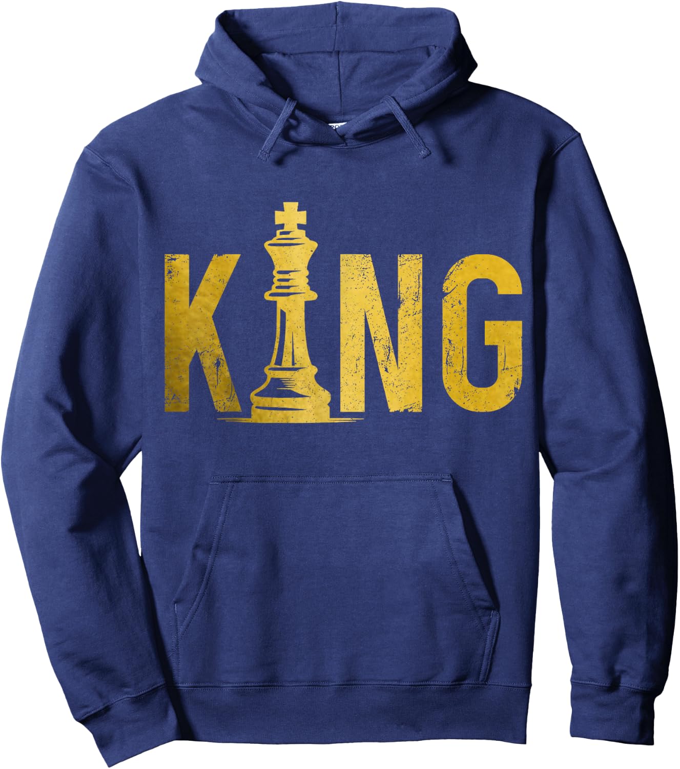 Chess Player King Hoodie - Hoodie | Navy