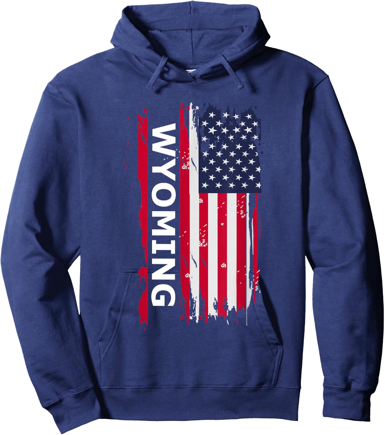 Wyoming, USA Hoodie - Hoodie | Navy
